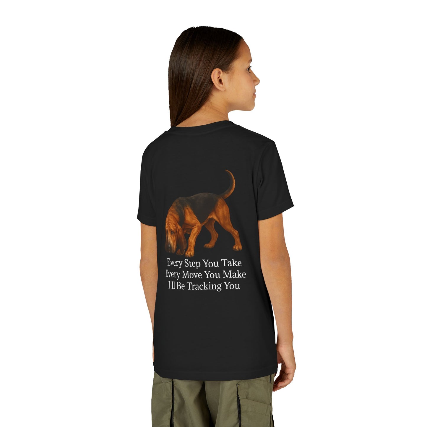 Tracking You Youth Unisex Short Sleeve Crewneck Tee