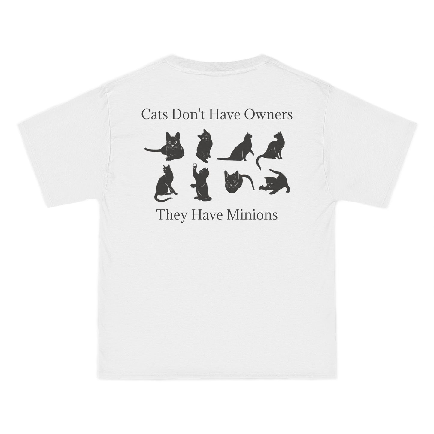 Cat Minions Men's Short-Sleeve Crewneck Tee