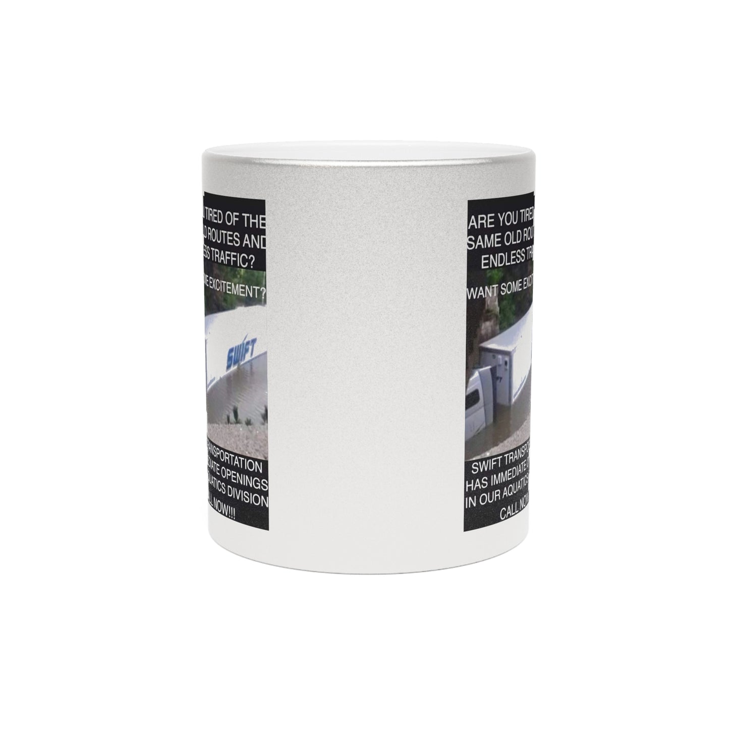 Swift Aquatics Metallic Coffee Mug