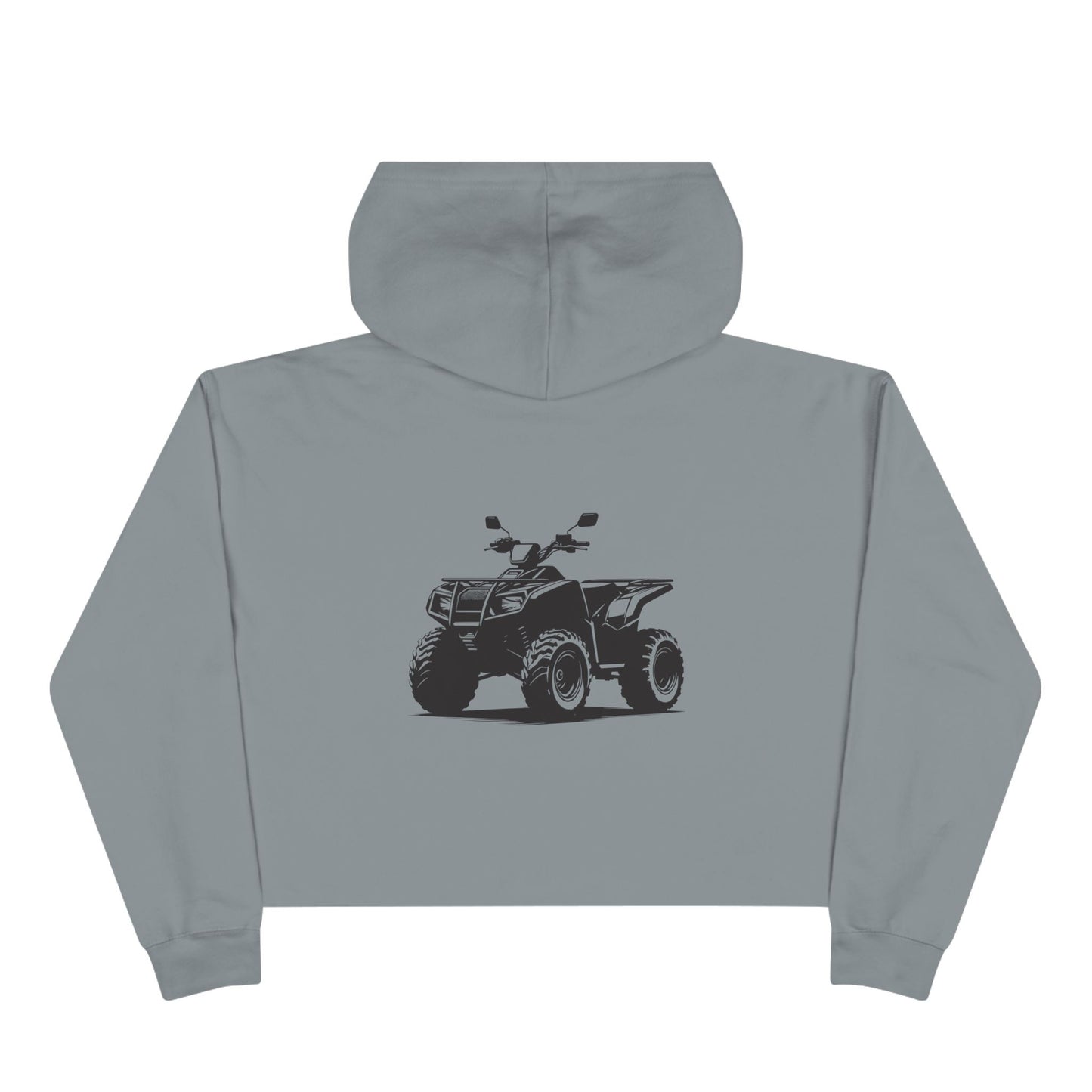 Off The Beaten Path Quad Women's Crop Hoodie