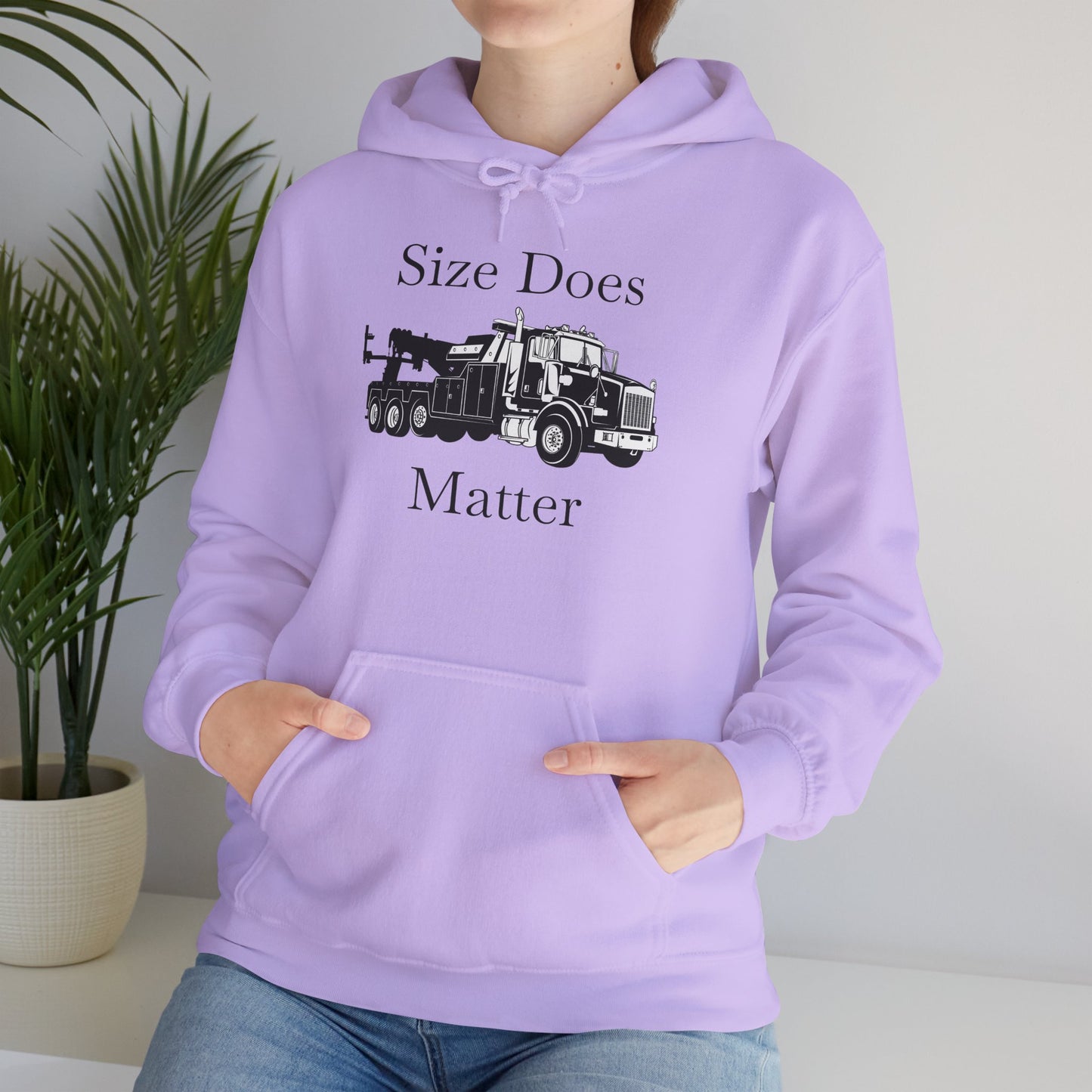 Size Does Matter Unisex Hoodie