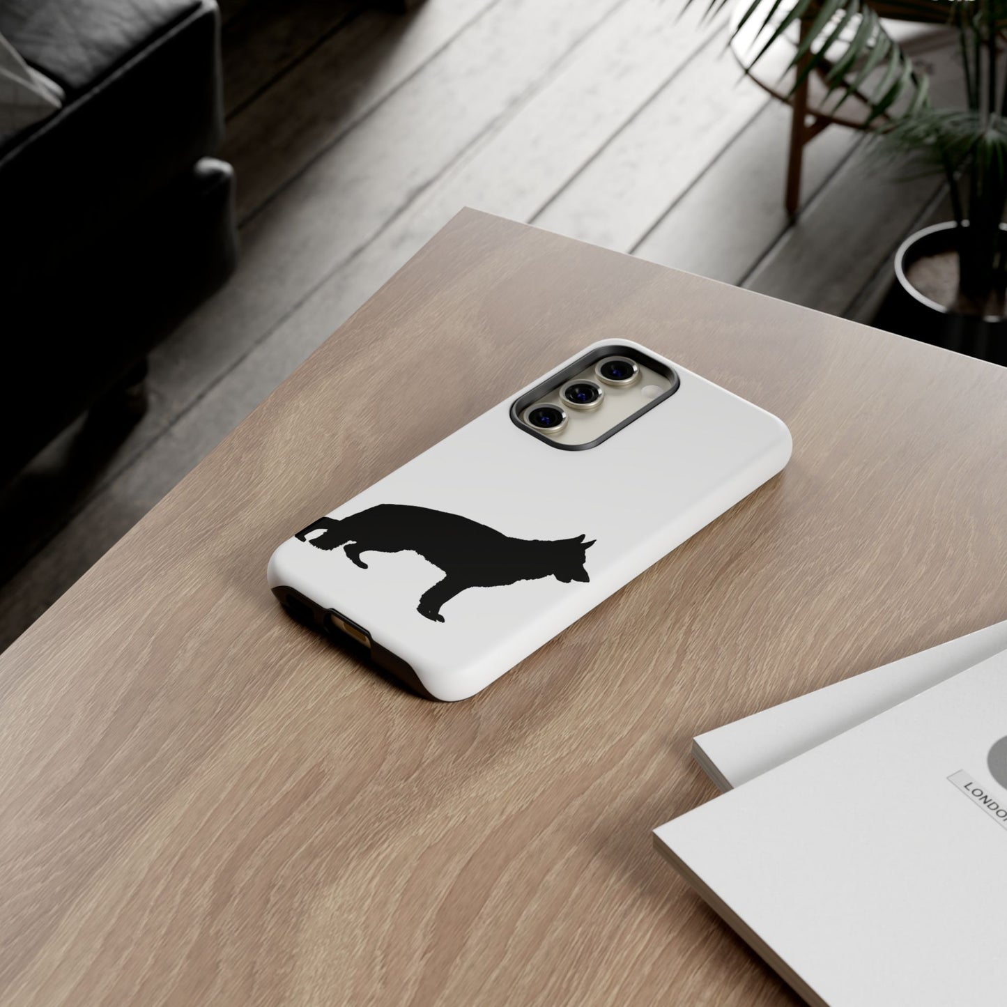 German Shepherd Silhouette Samsung Case