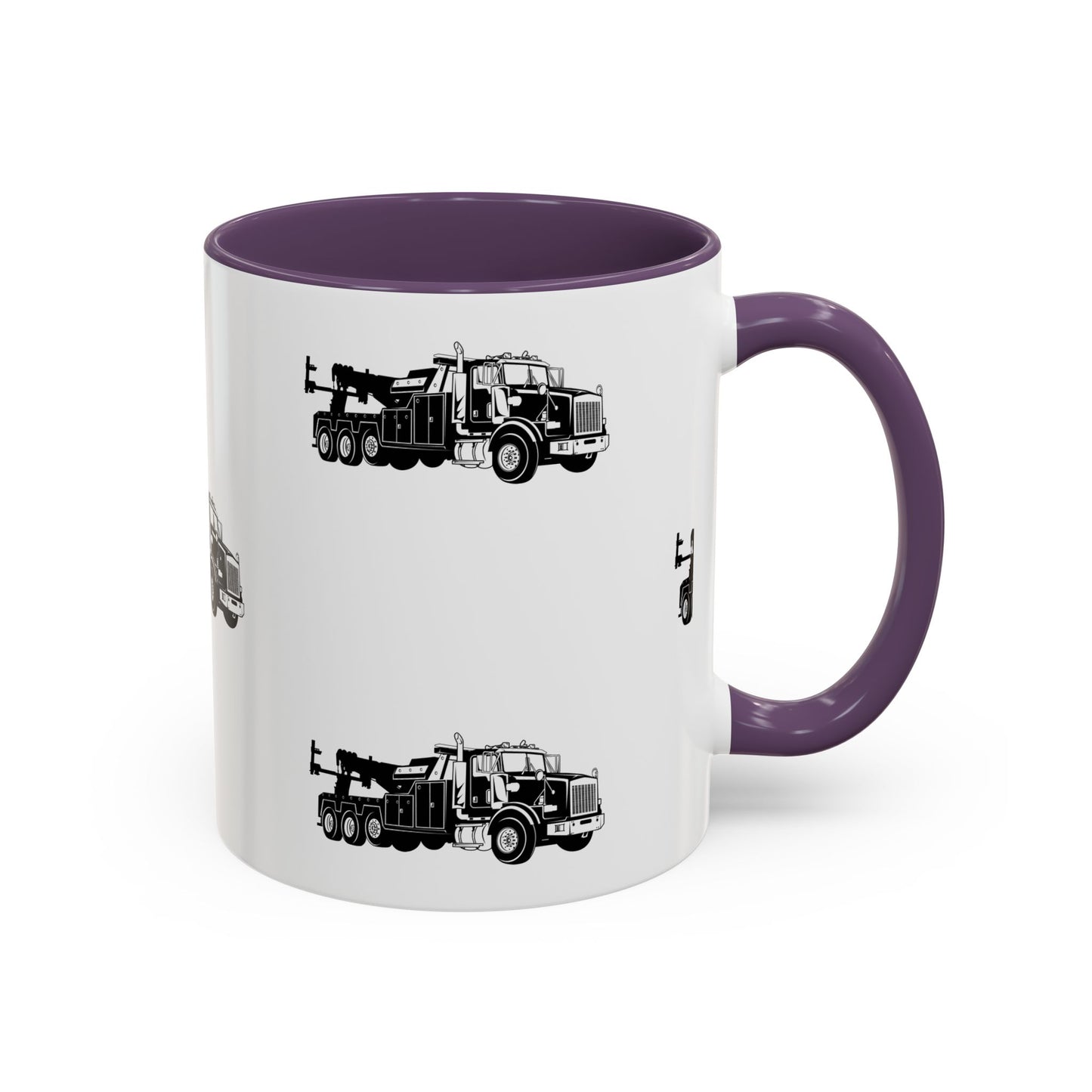 Heavy Tow Truck 2-Tone Coffee Mug