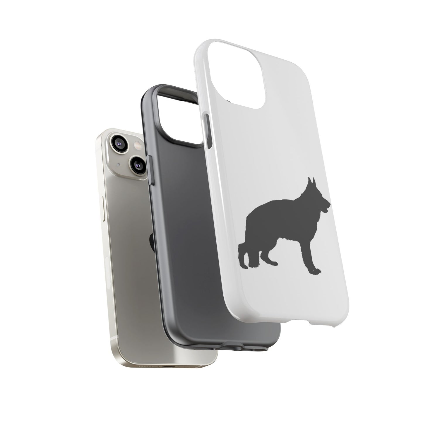German Shepherd Silhouette iPhone Case