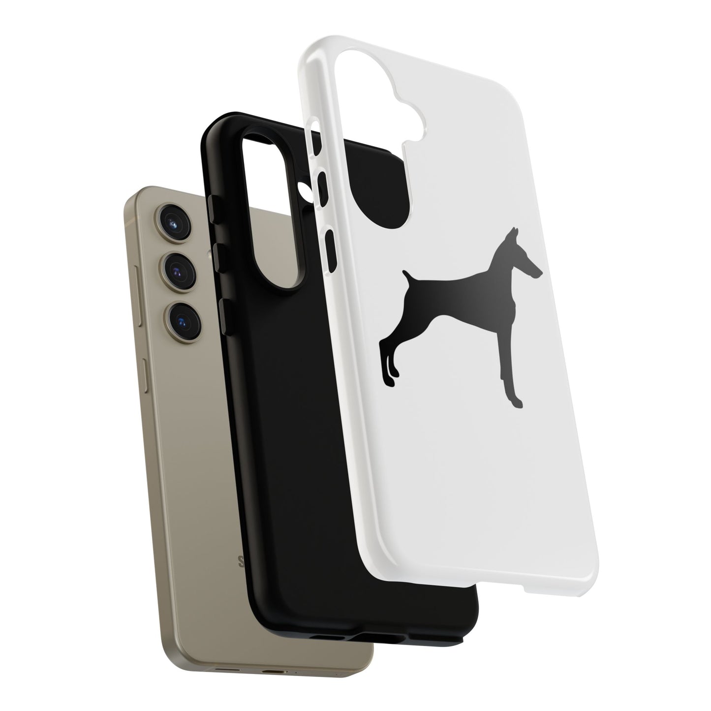 Doberman Silhouette Samsung Case
