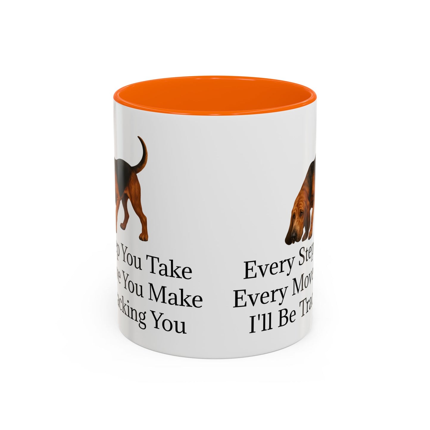 Tracking You 2-Tone Coffee Mug