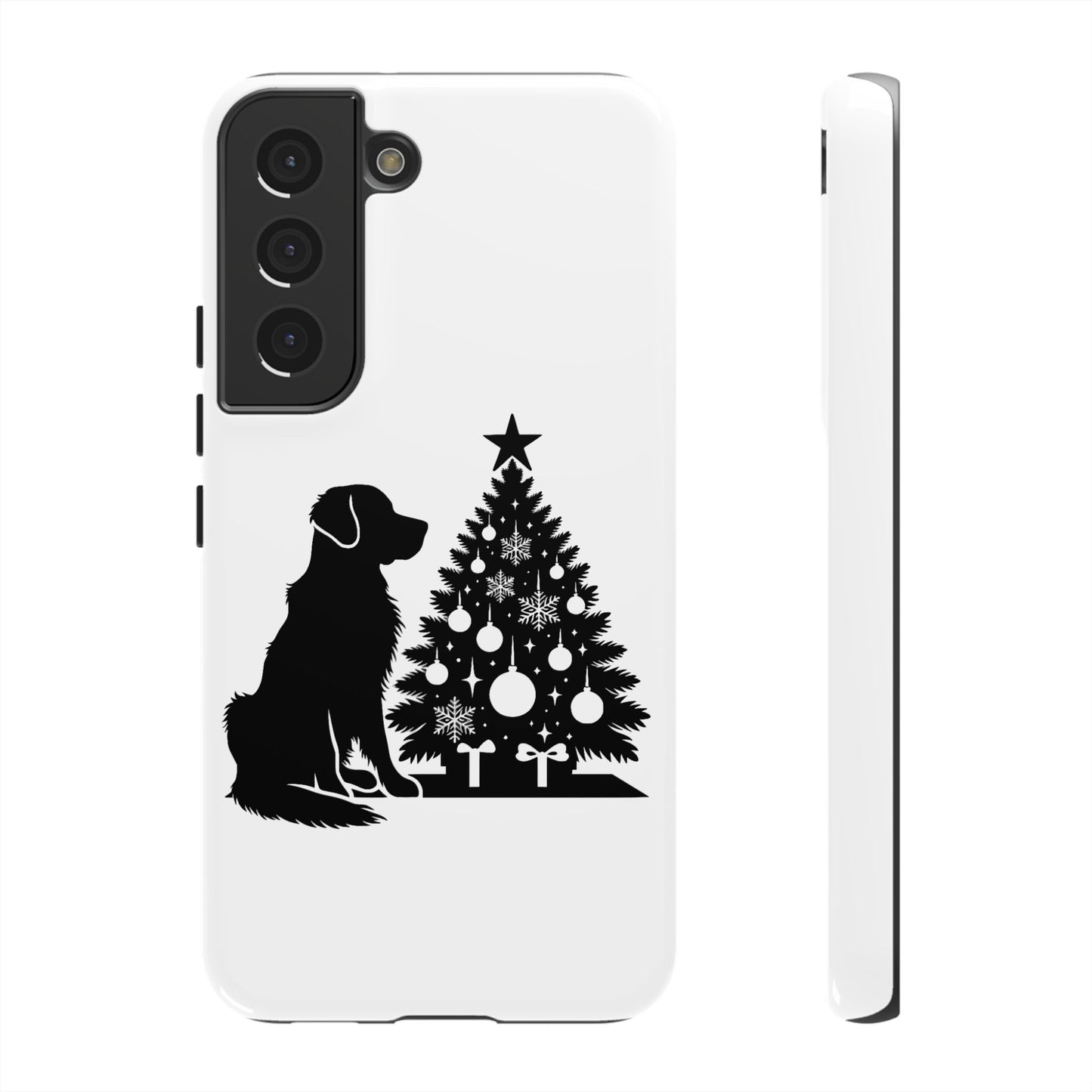 Golden Christmas Tree Samsung Case