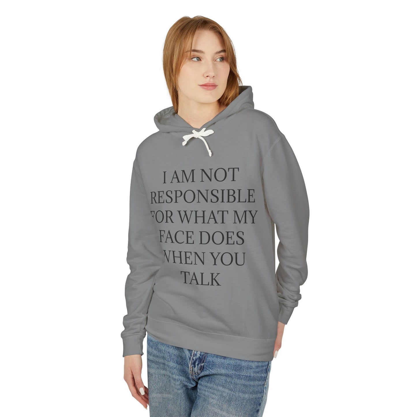When You Talk Unisex Lightweight Hoodie