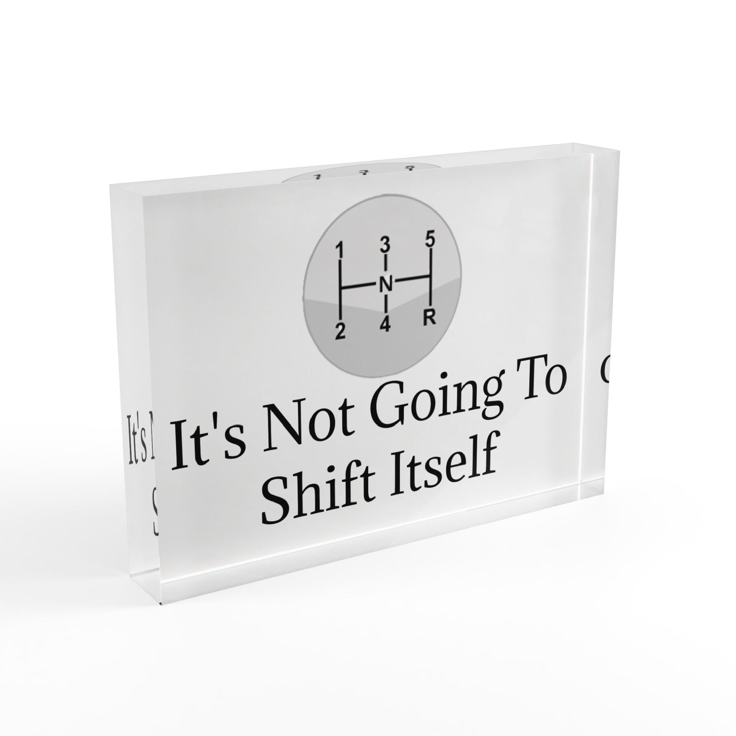 Shift Itself Acrylic Photo Block