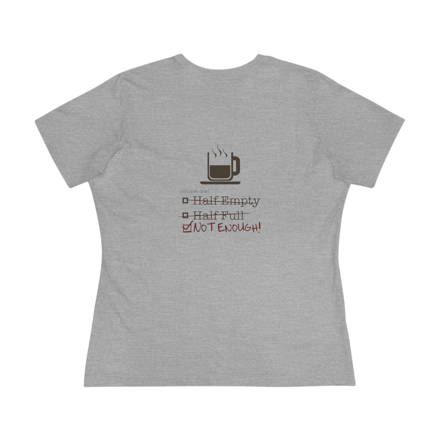 Not Enough Women's Short Sleeve Crewneck Tee