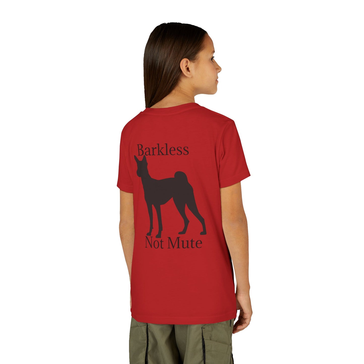 Barkless Not Mute Youth Unisex Short Sleeve Crewneck Tee