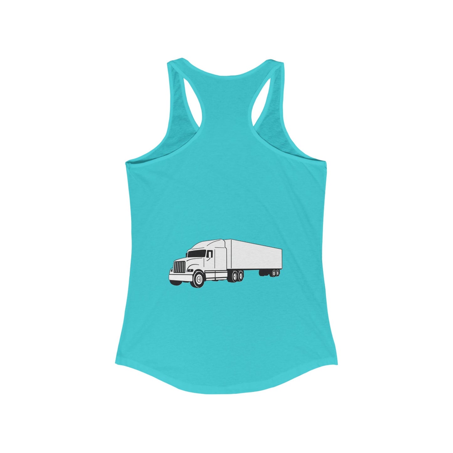 Semi Truck Women's Racerback Tank