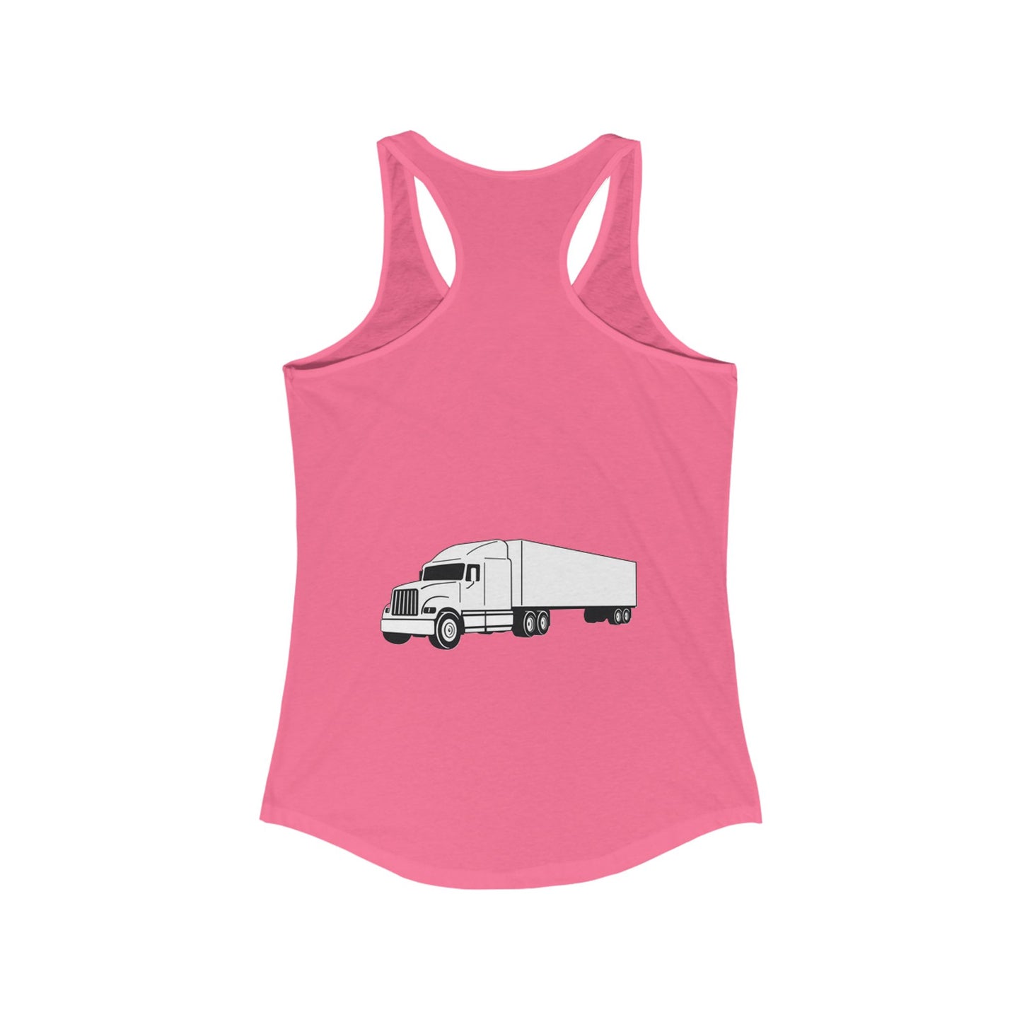 Semi Truck Women's Racerback Tank
