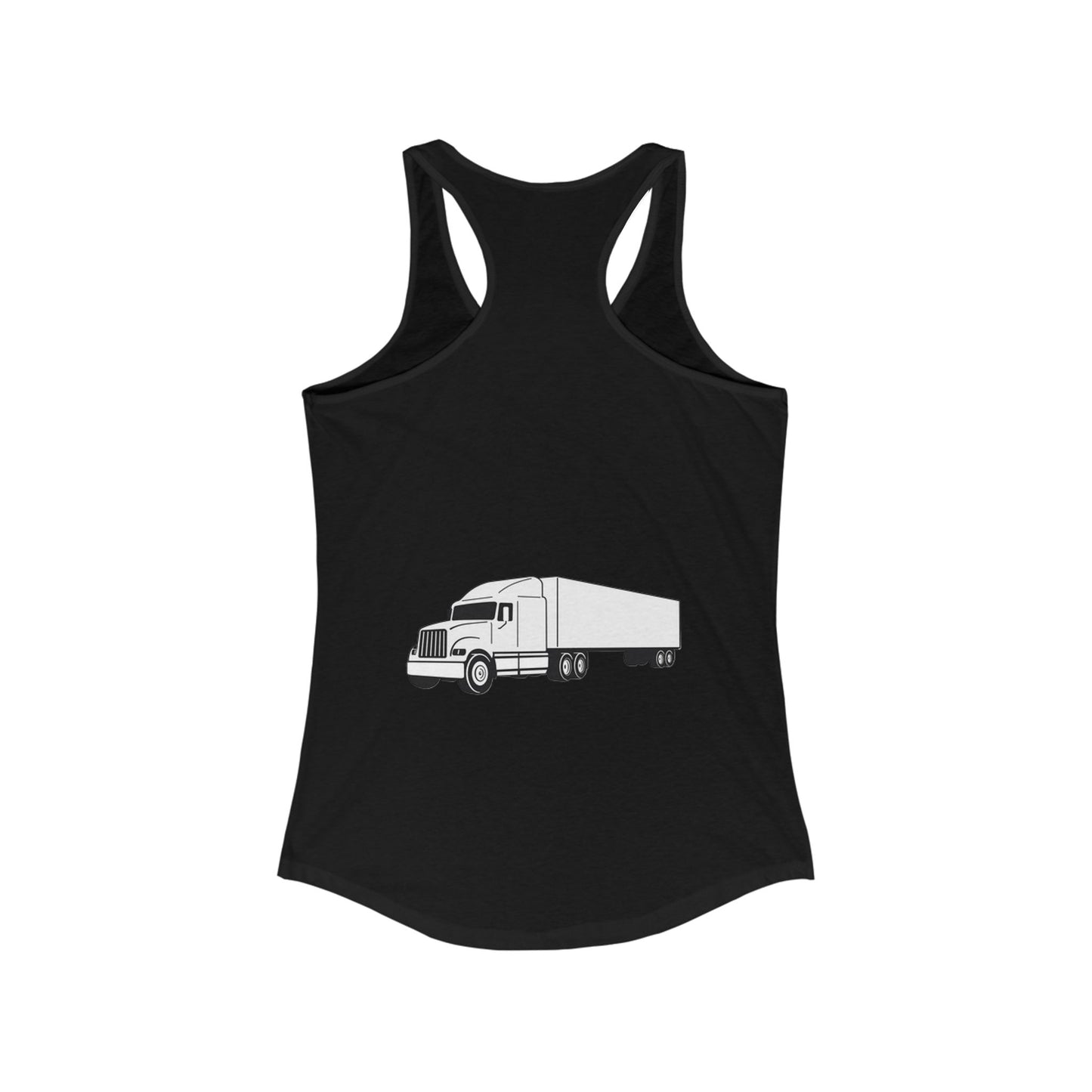 Semi Truck Women's Racerback Tank