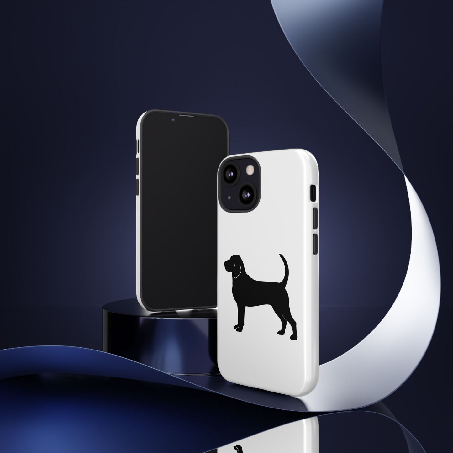 Bloodhound Silhouette iPhone Case