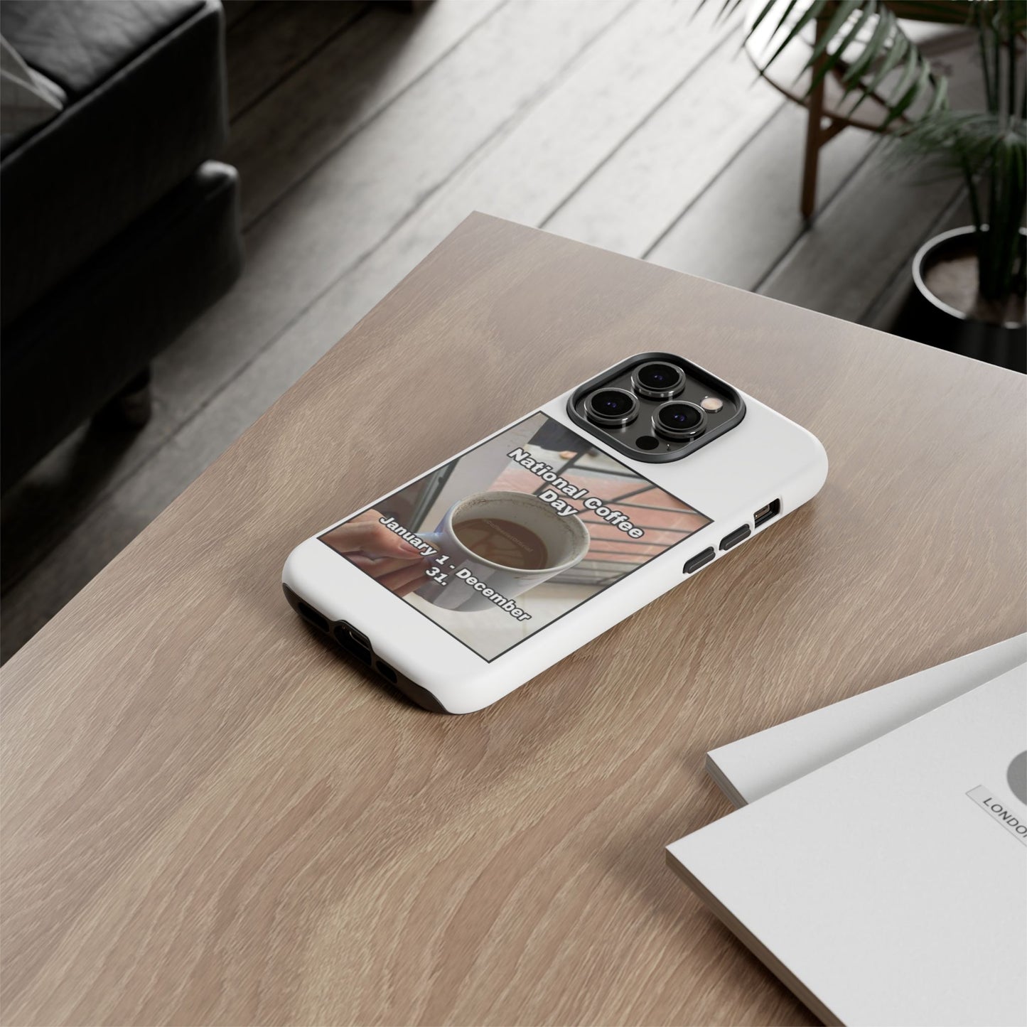 National Coffee Day iPhone Case