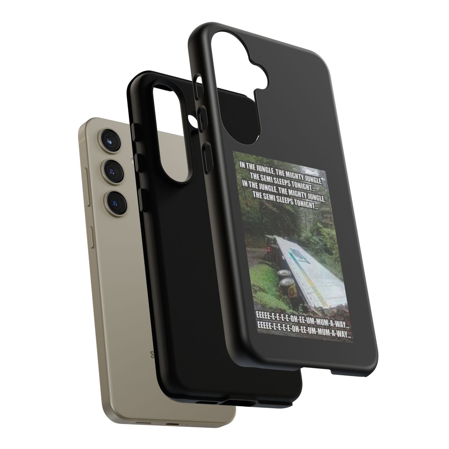 Semi Sleeps Samsung Case