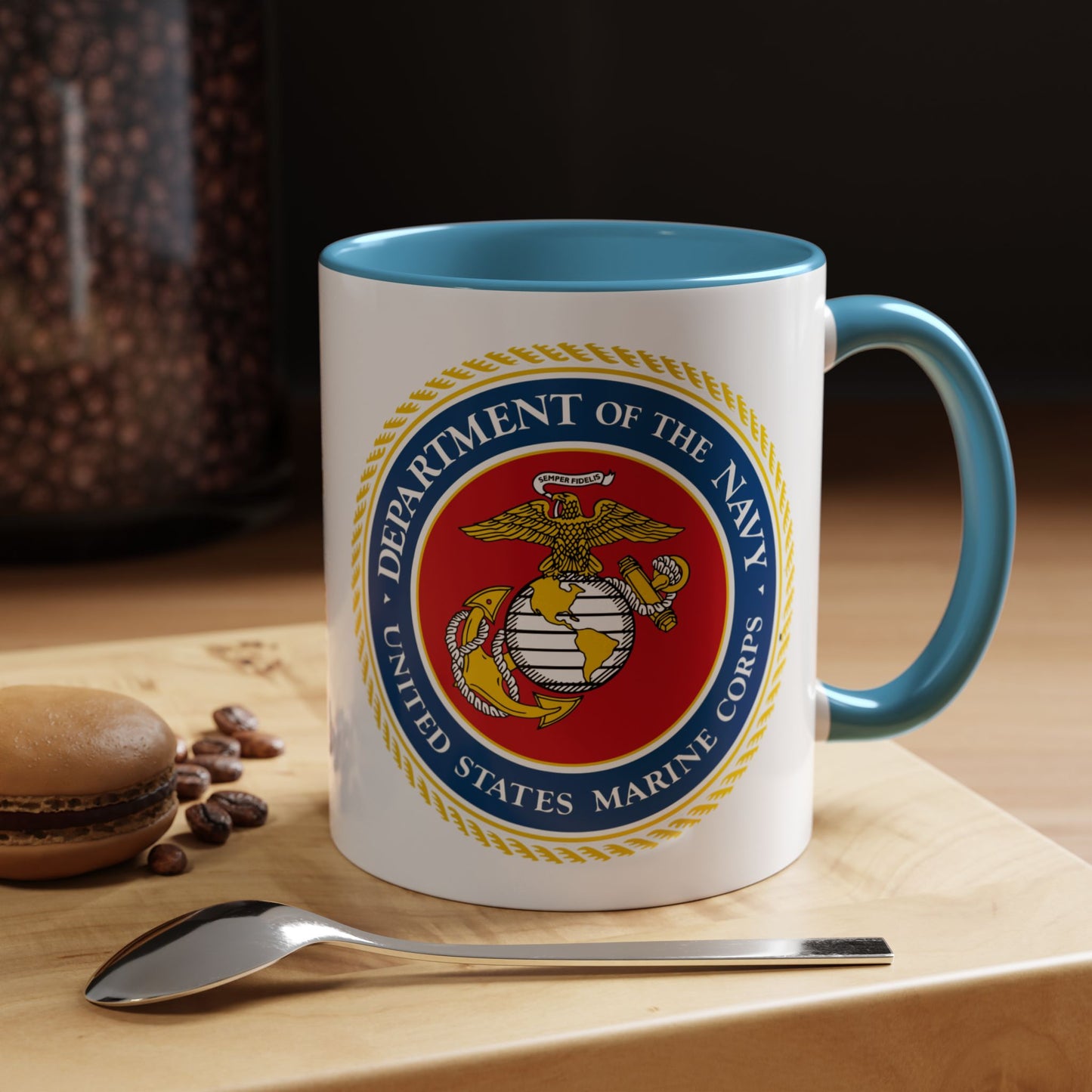 US Marine Corps 2-Tone Coffee Mug