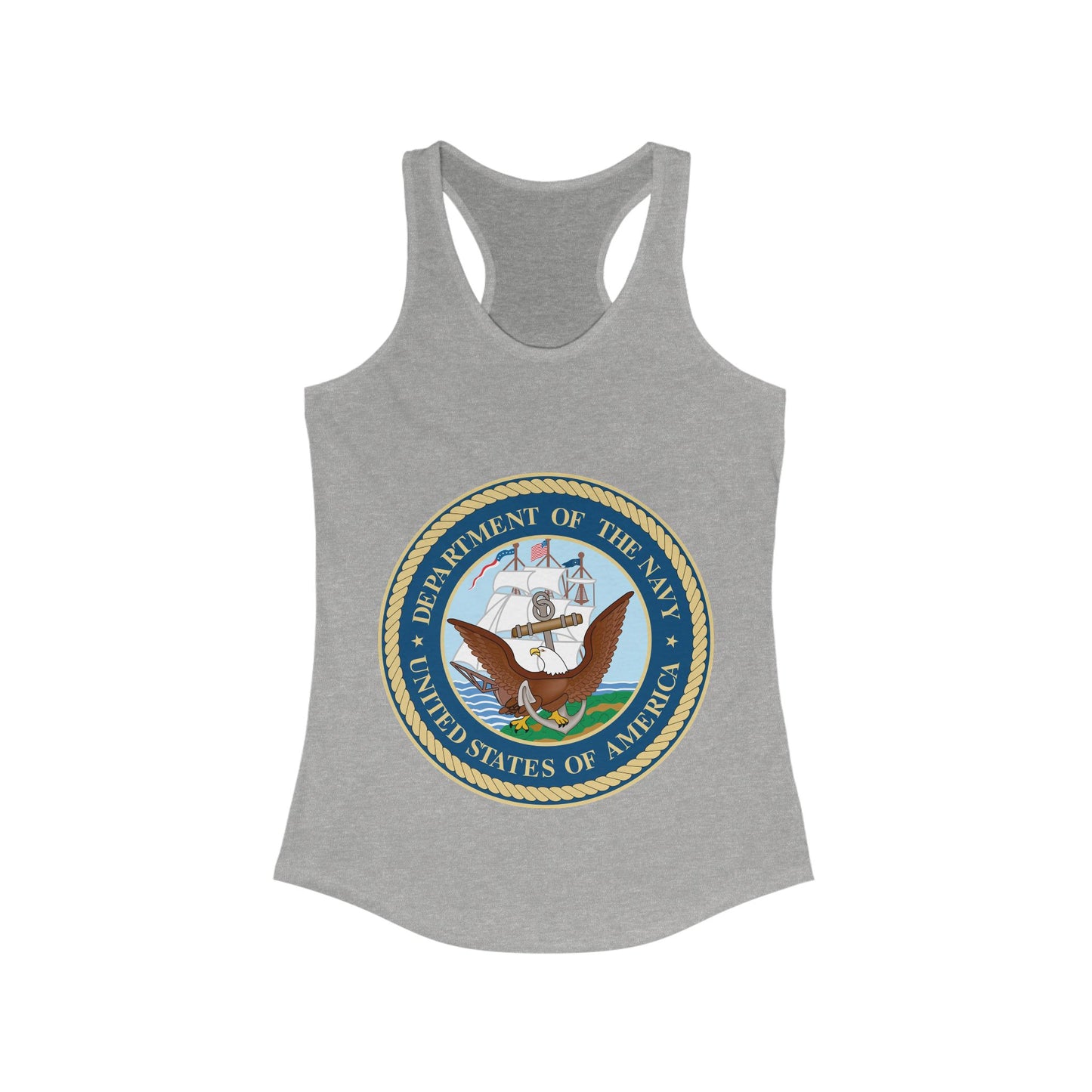 US Navy Women's Racerback Tank