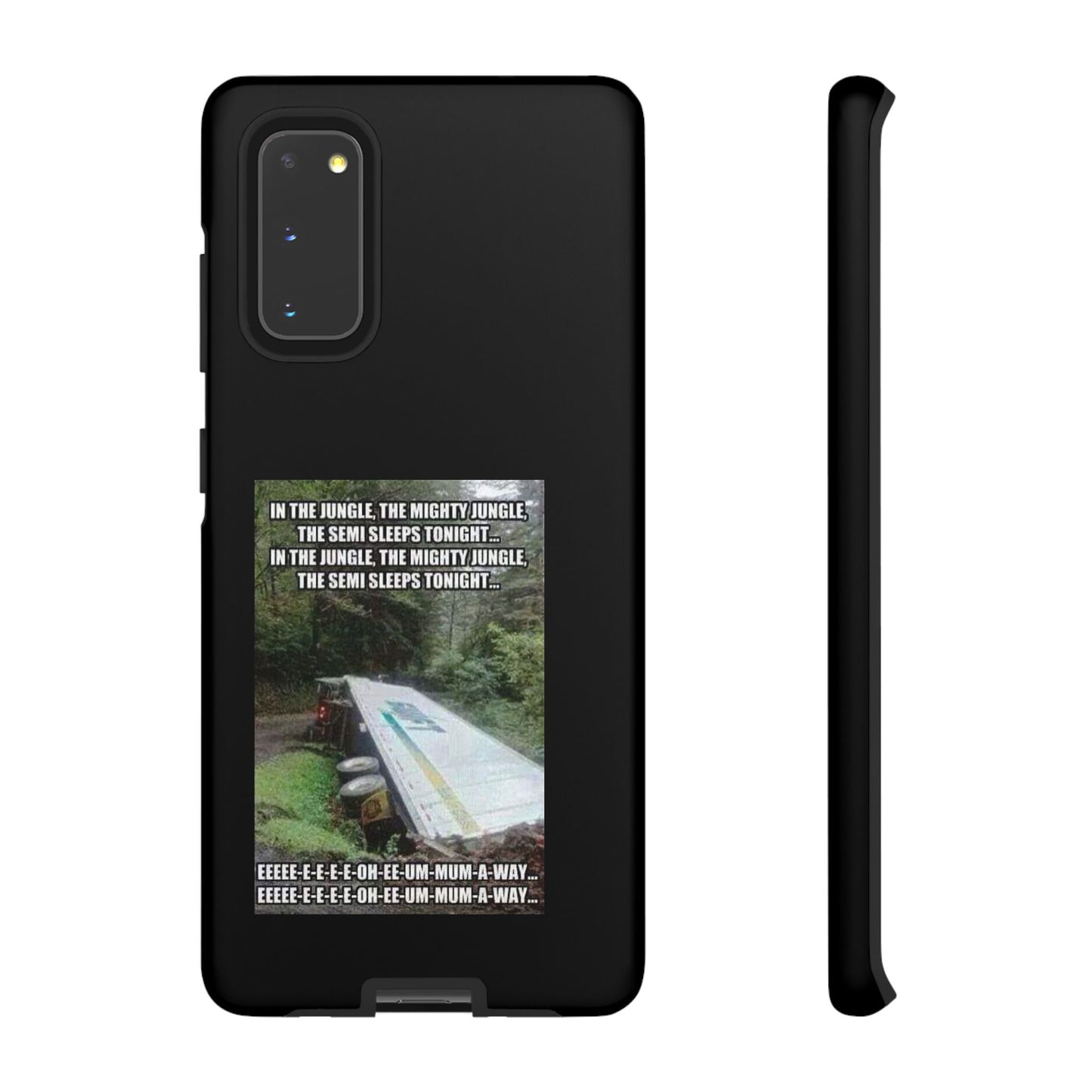 Semi Sleeps Samsung Case