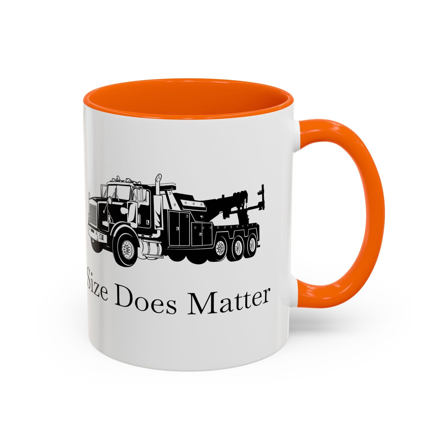 Size Does Matter 2-Tone Coffee Mug