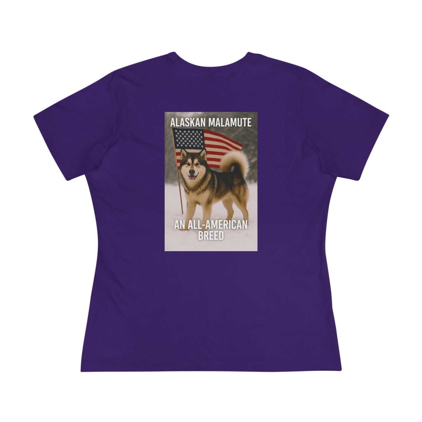 All-American Breed Women's Short Sleeve Crewneck Tee