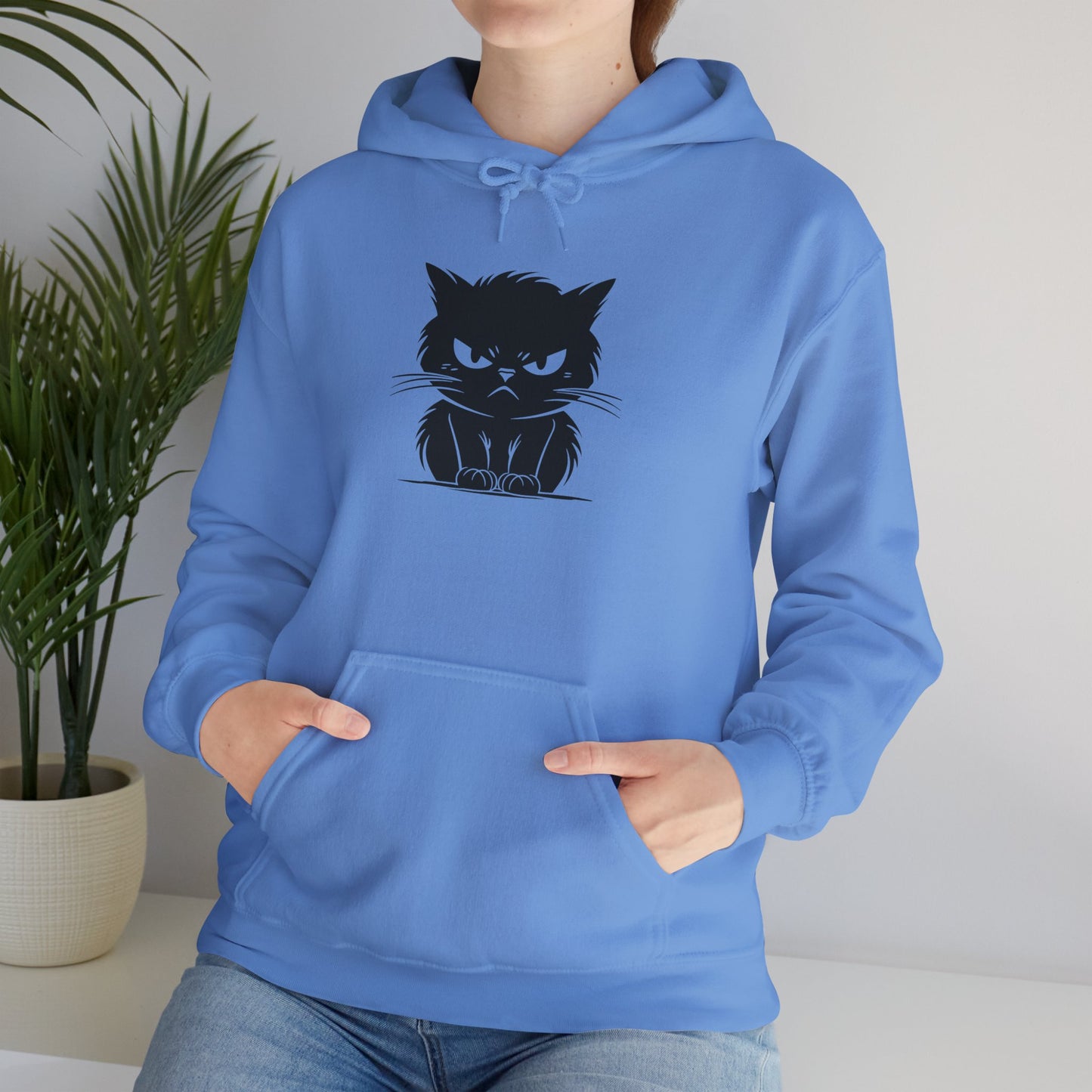 Angry Cat Unisex Hoodie