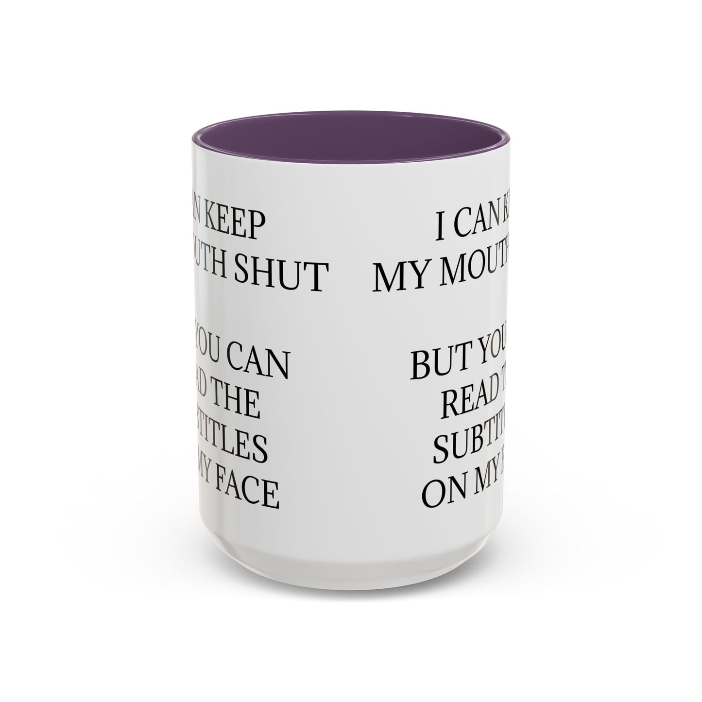 Subtitles 2-Tone Coffee Mug