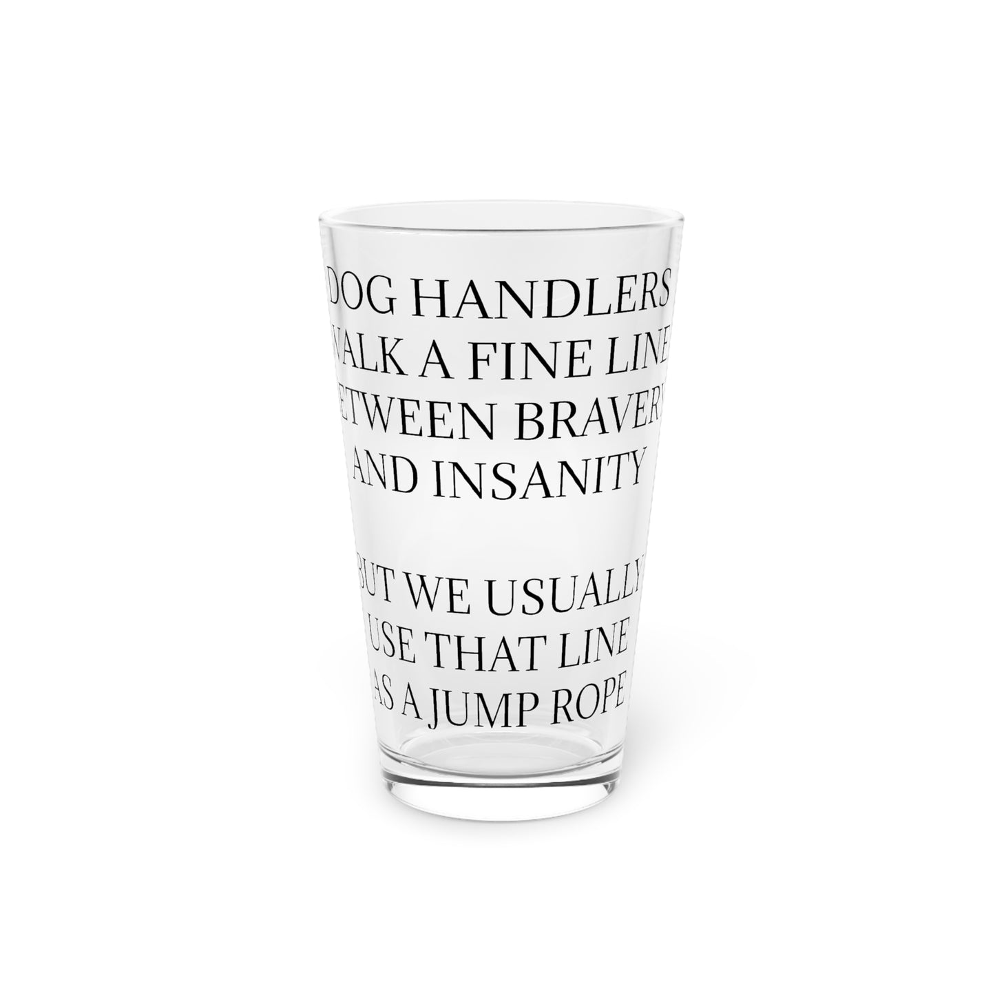 Jump Rope Drinking Glass