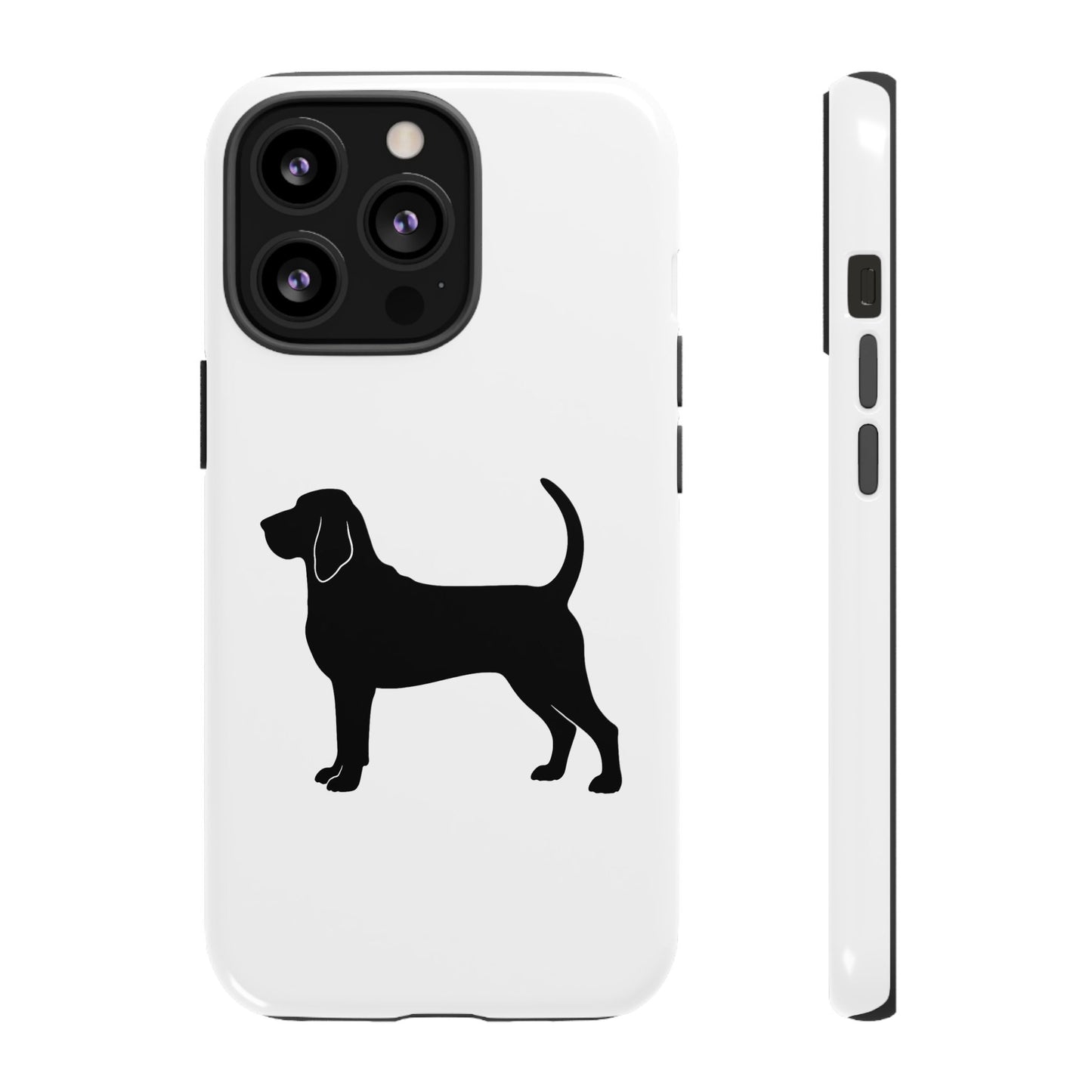 Bloodhound Silhouette iPhone Case