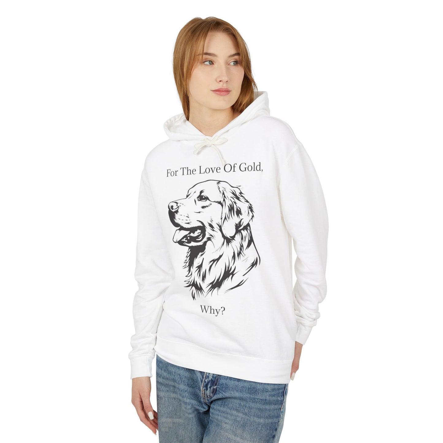 For The Love Of Gold Unisex Lightweight Hoodie