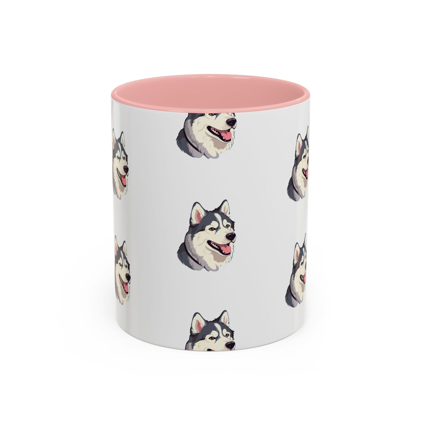 Malamute Head 2-Tone Coffee Mug
