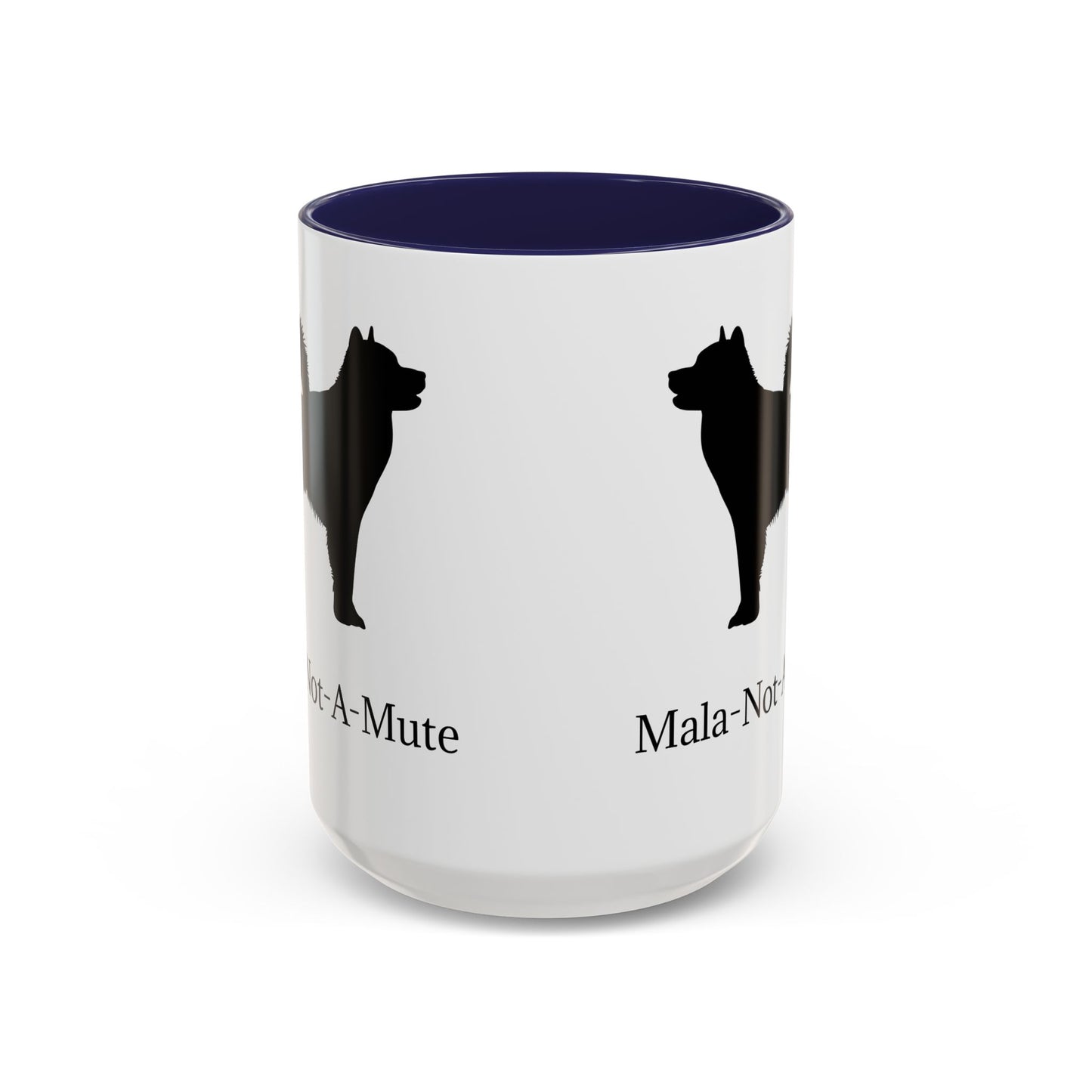 Mala-Not-A-Mute 2-Tone Coffee Mug