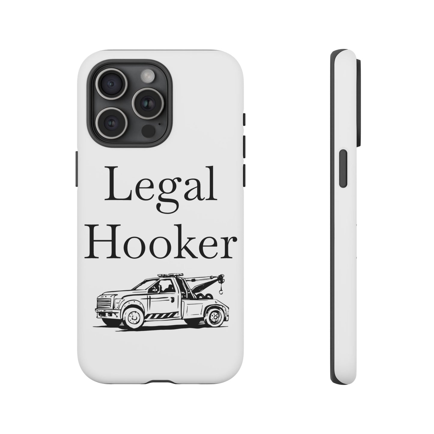 Legal H**ker Wheel Lift Tow Truck iPhone Case