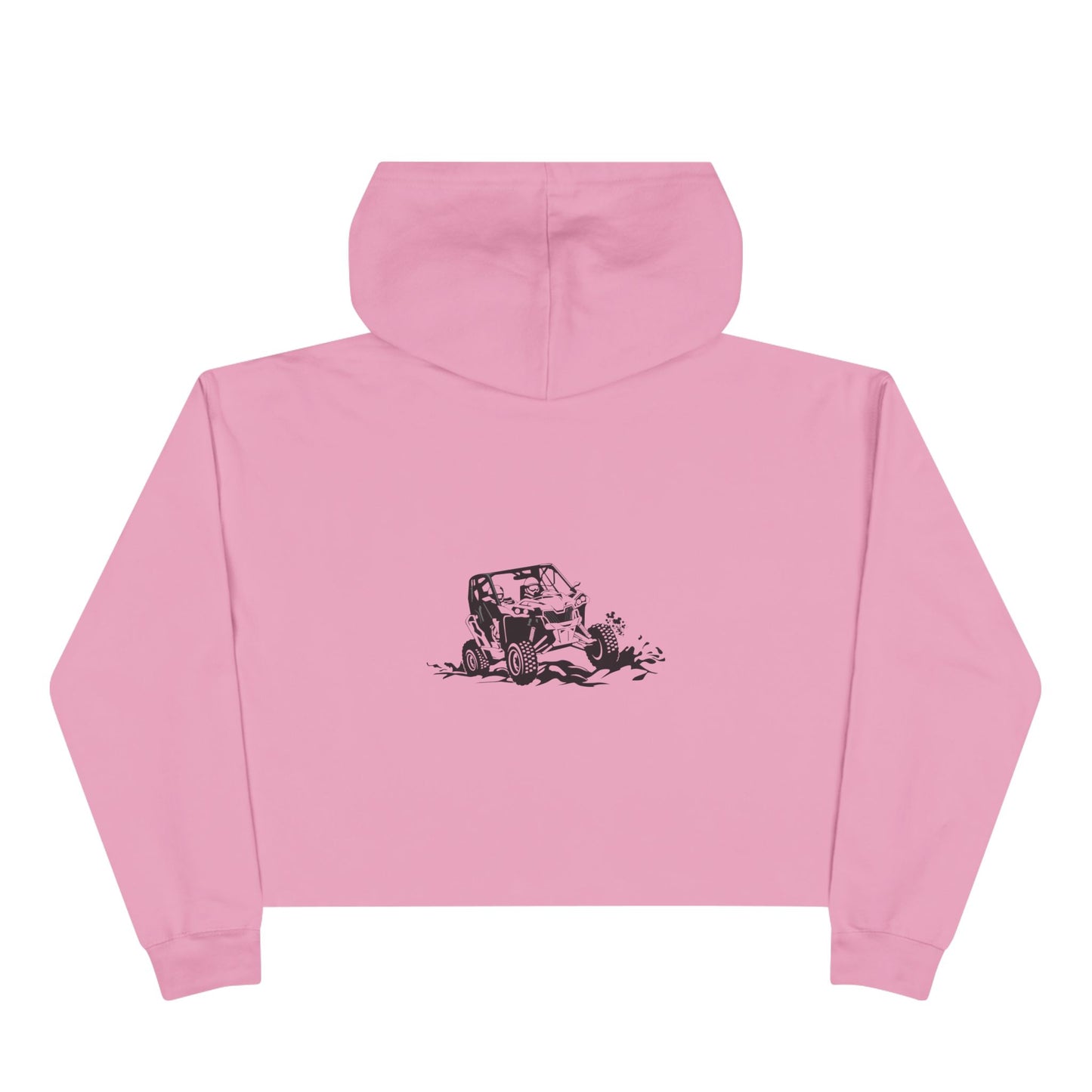 Slingin' Mud Side By Side Women's Crop Hoodie