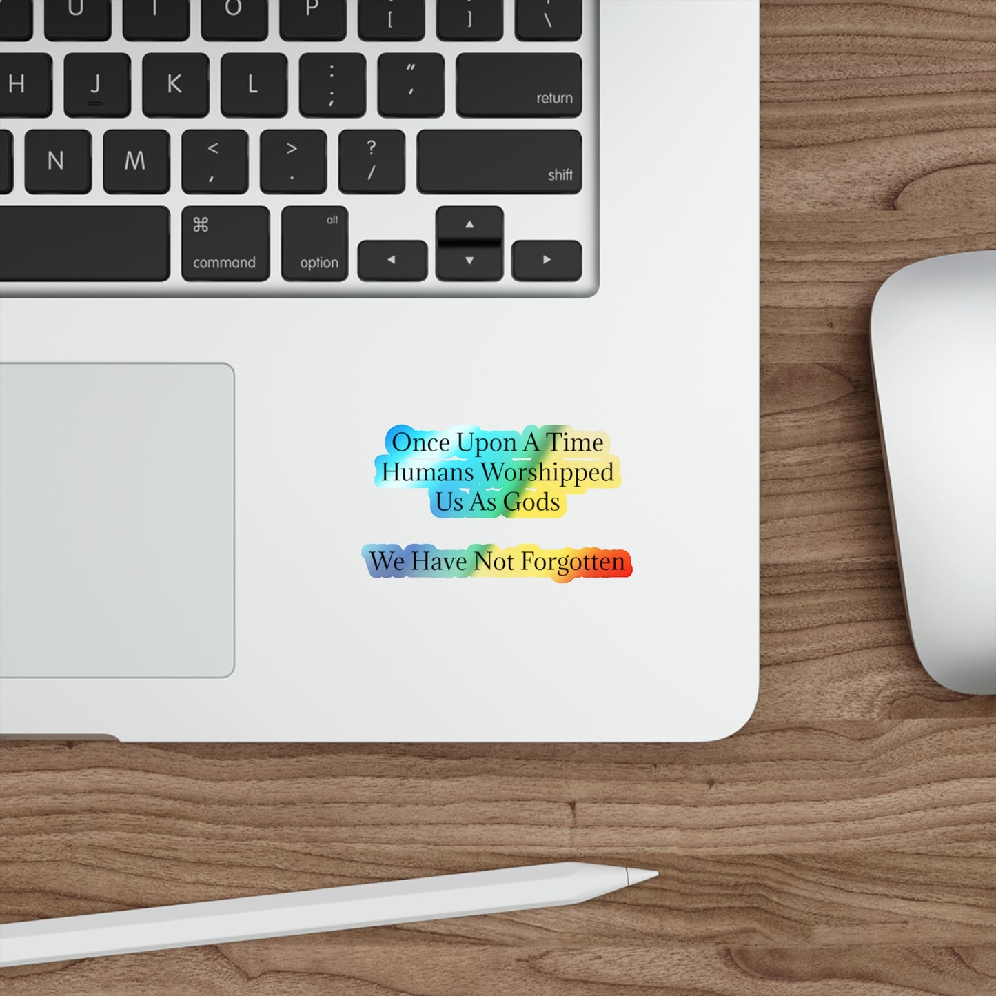Once Upon A Time Holographic Sticker