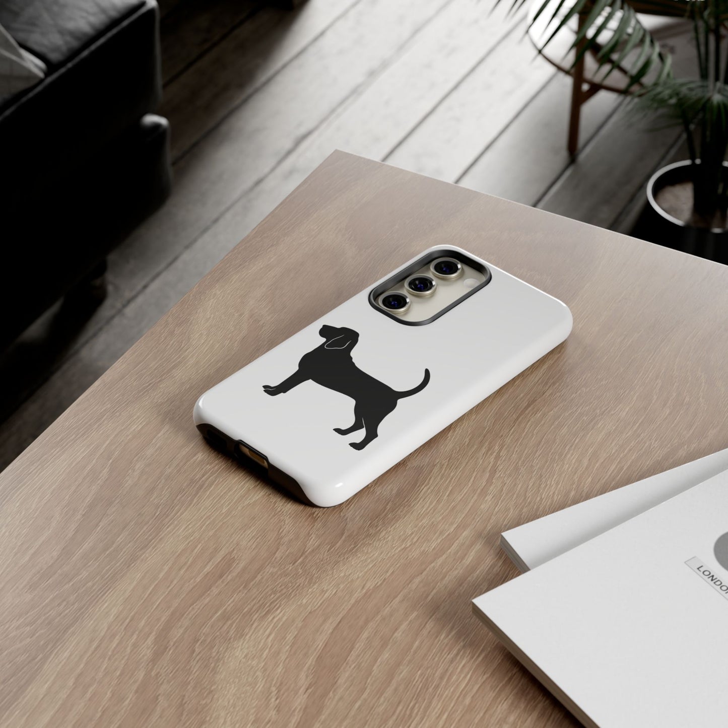 Bloodhound Silhouette Samsung Case