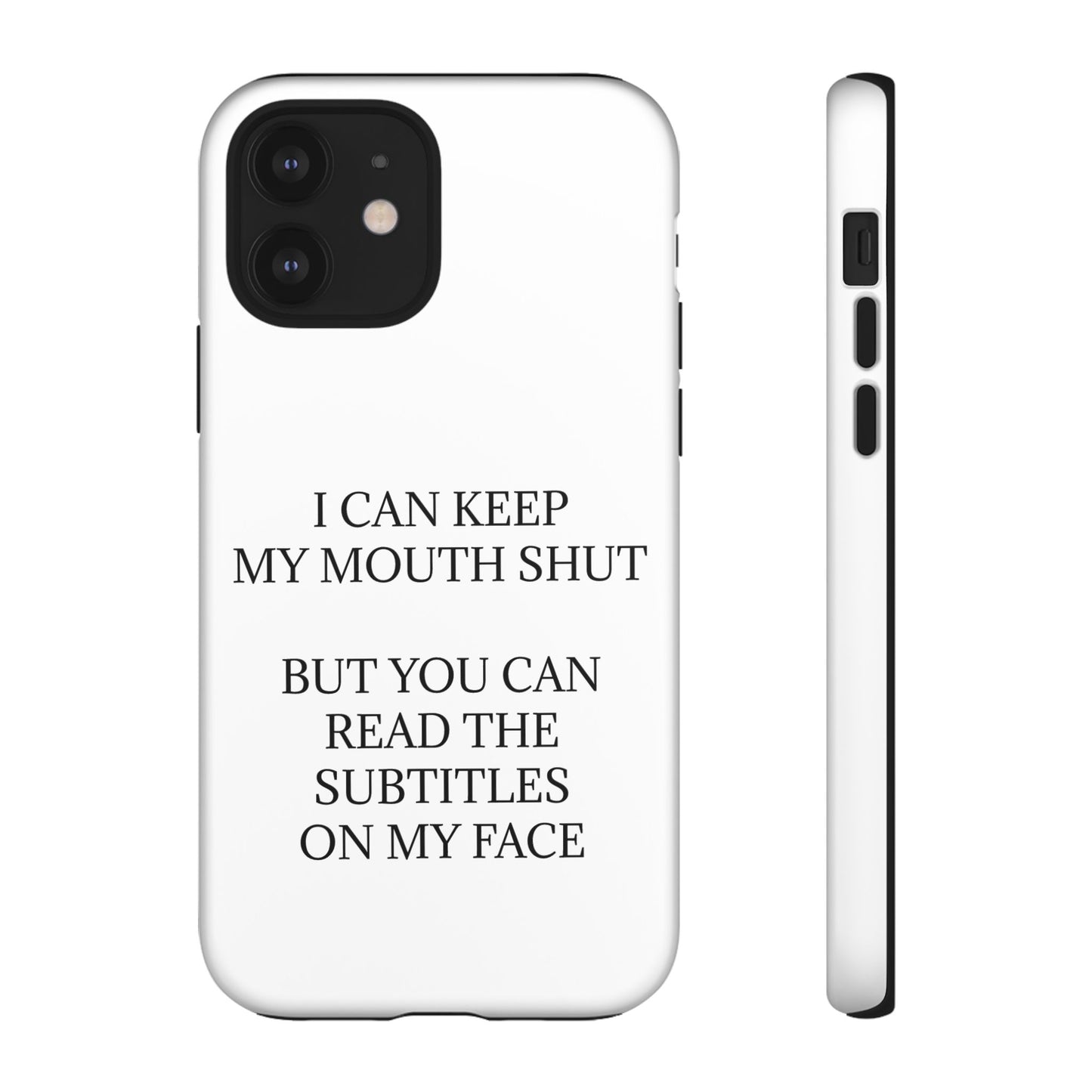 Subtitles iPhone Case