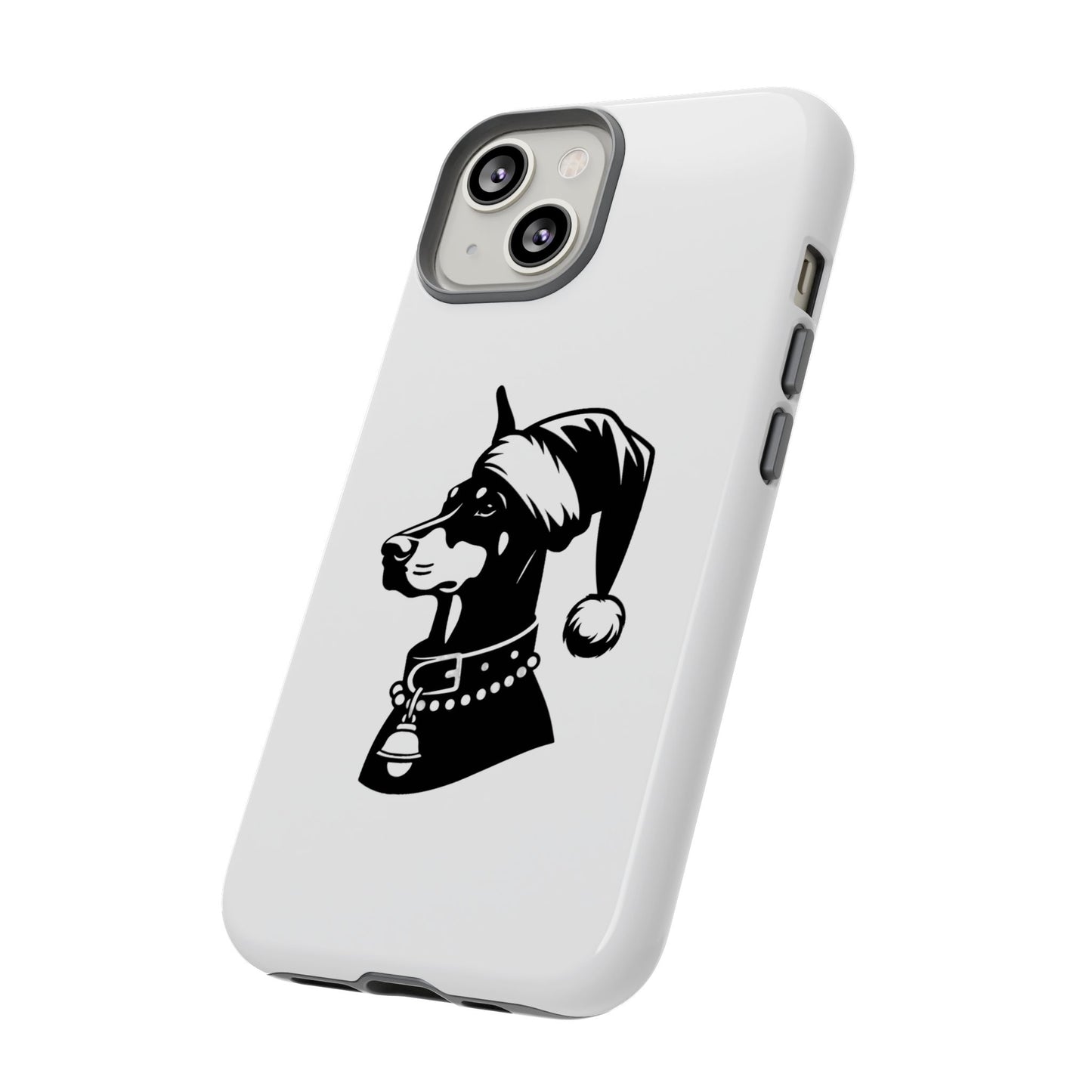 Santa Paws Doberman iPhone Case