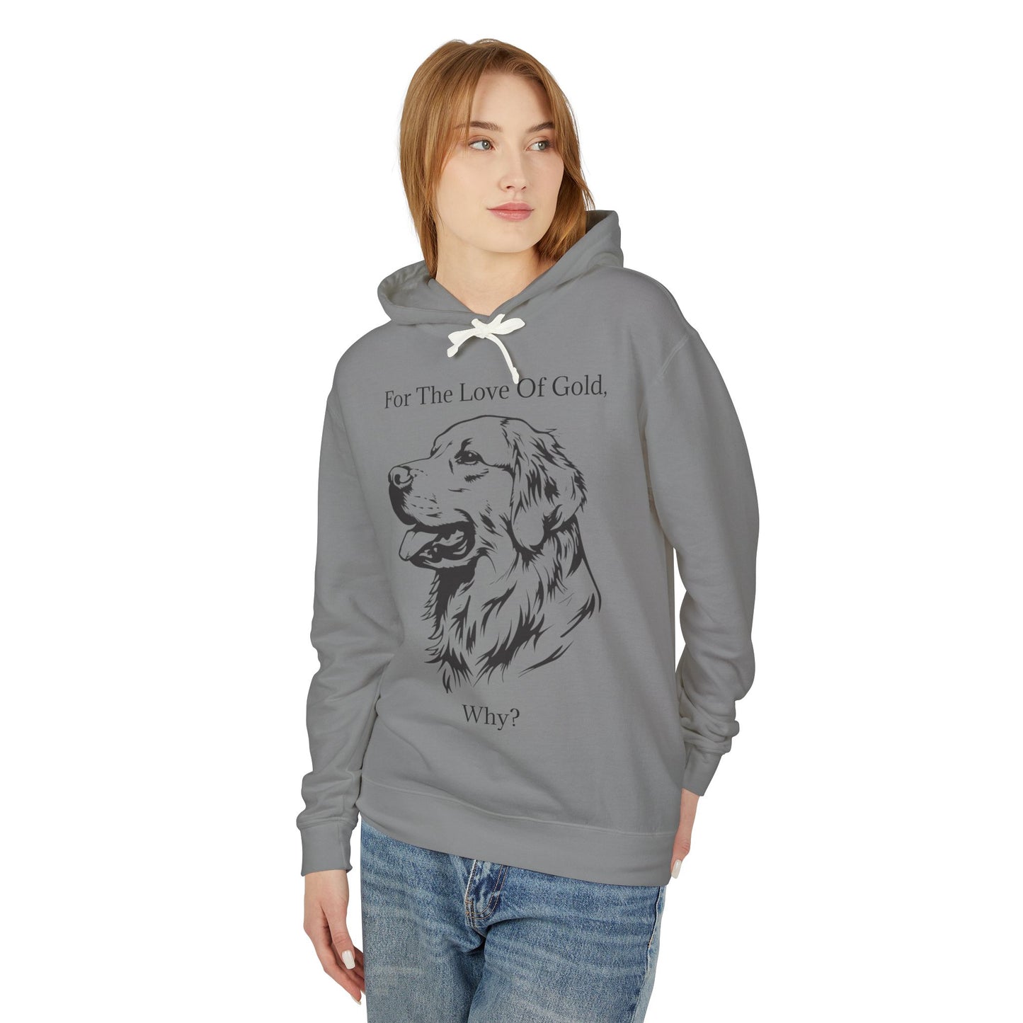 For The Love Of Gold Unisex Lightweight Hoodie