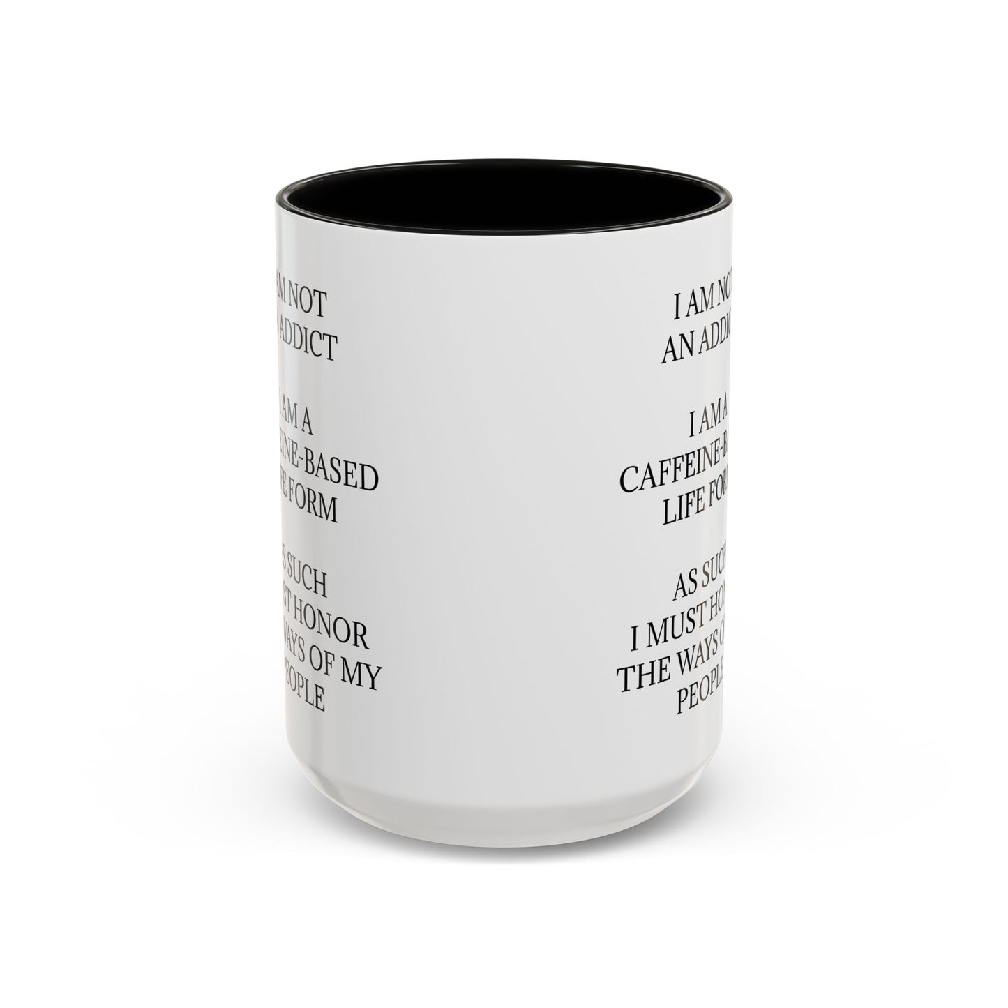 Not An Addict 2-Tone Coffee Mug