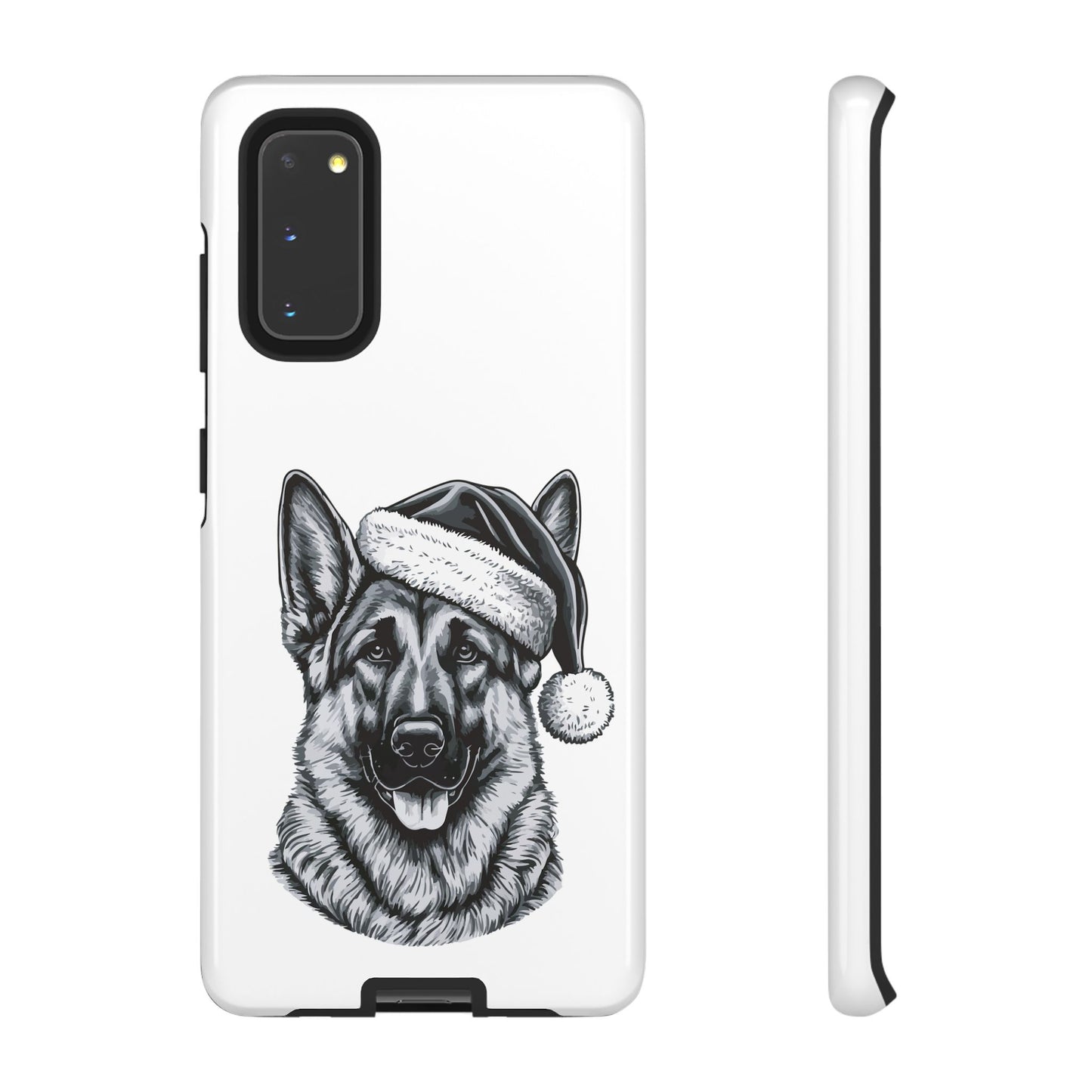 Santa Paws German Shepherd Samsung Case