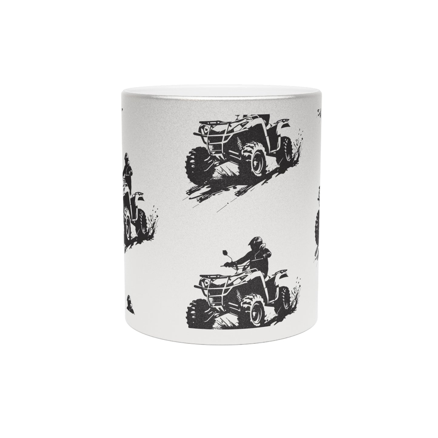 Slingin' Mud Quad Metallic Coffee Mug
