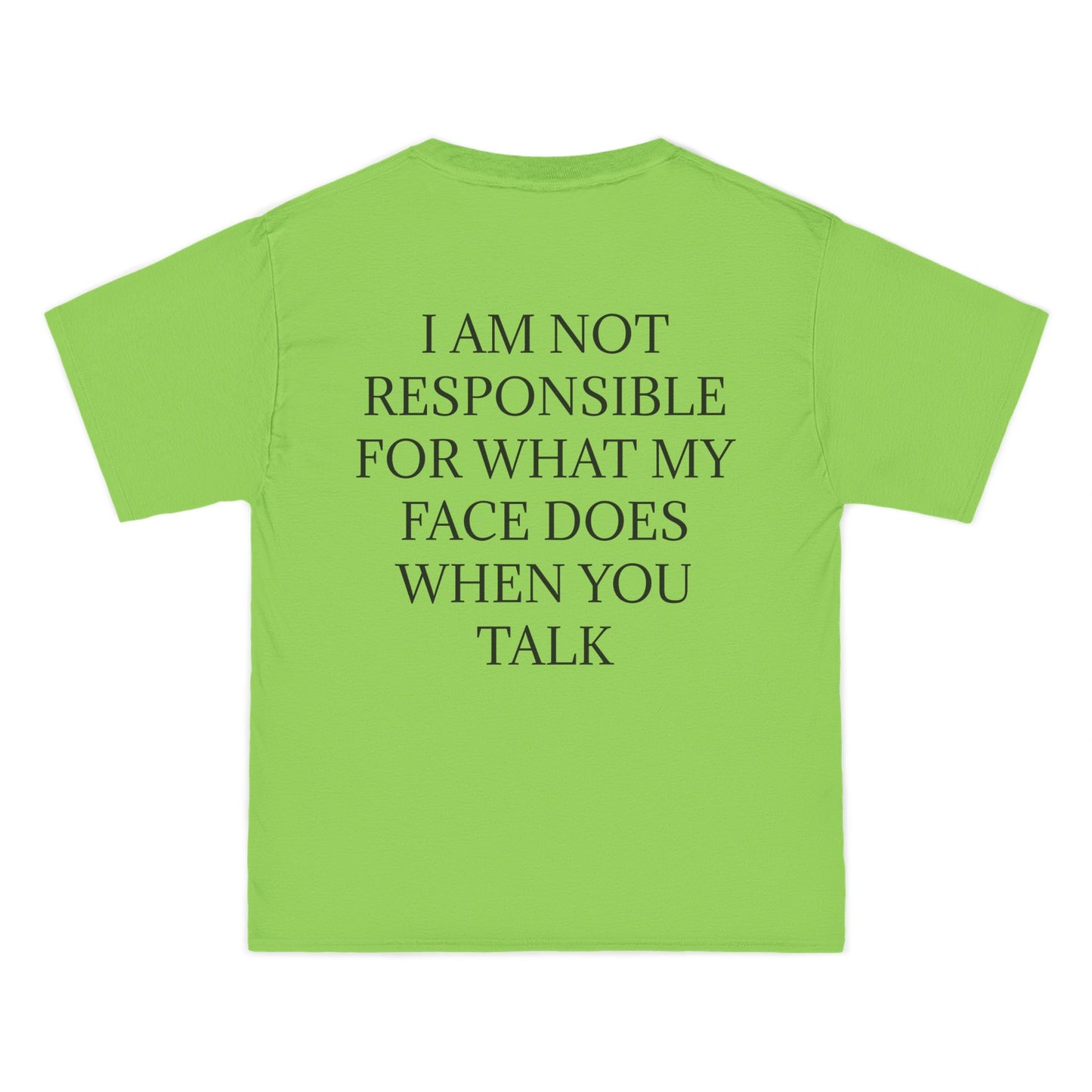 When You Talk Men's Short-Sleeve Crewneck Tee