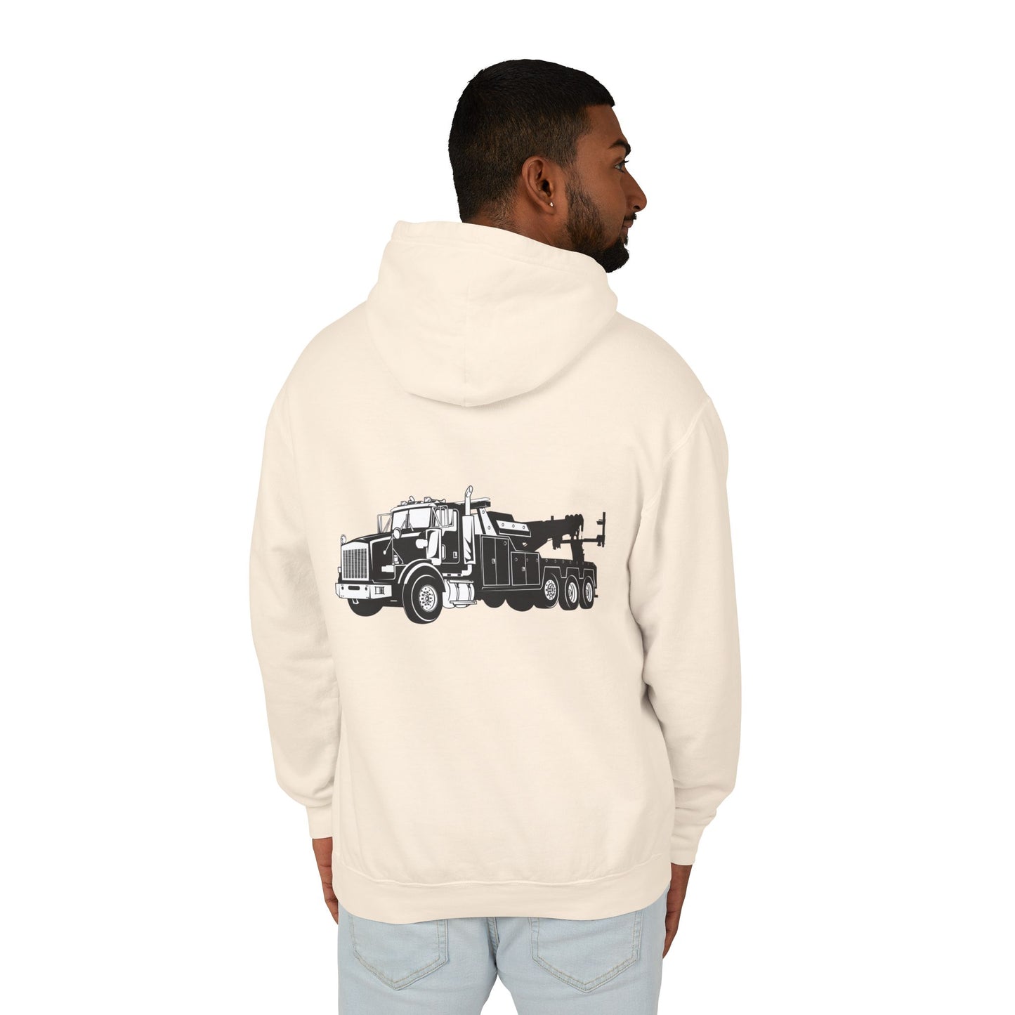 Heavy Tow Truck Unisex Lightweight Hoodie