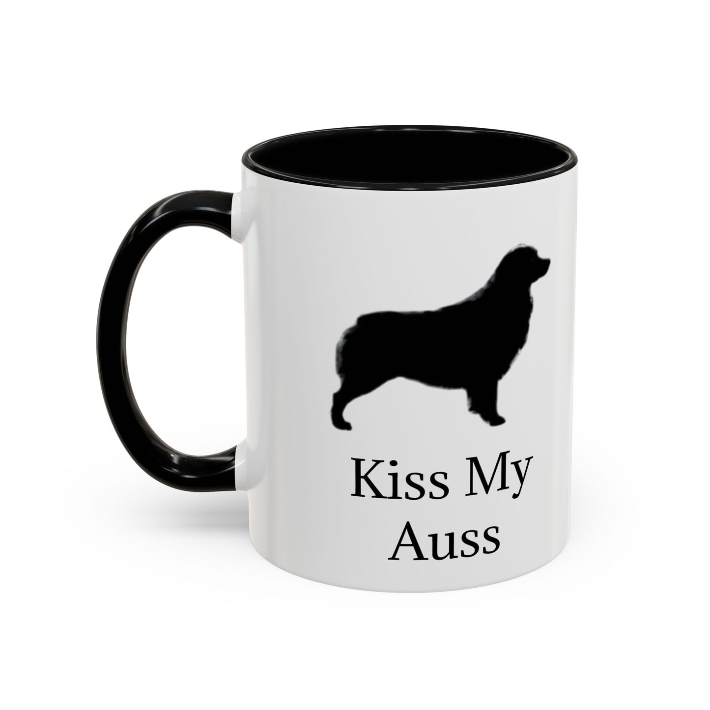 Kiss My Auss 2-Tone Coffee Mug