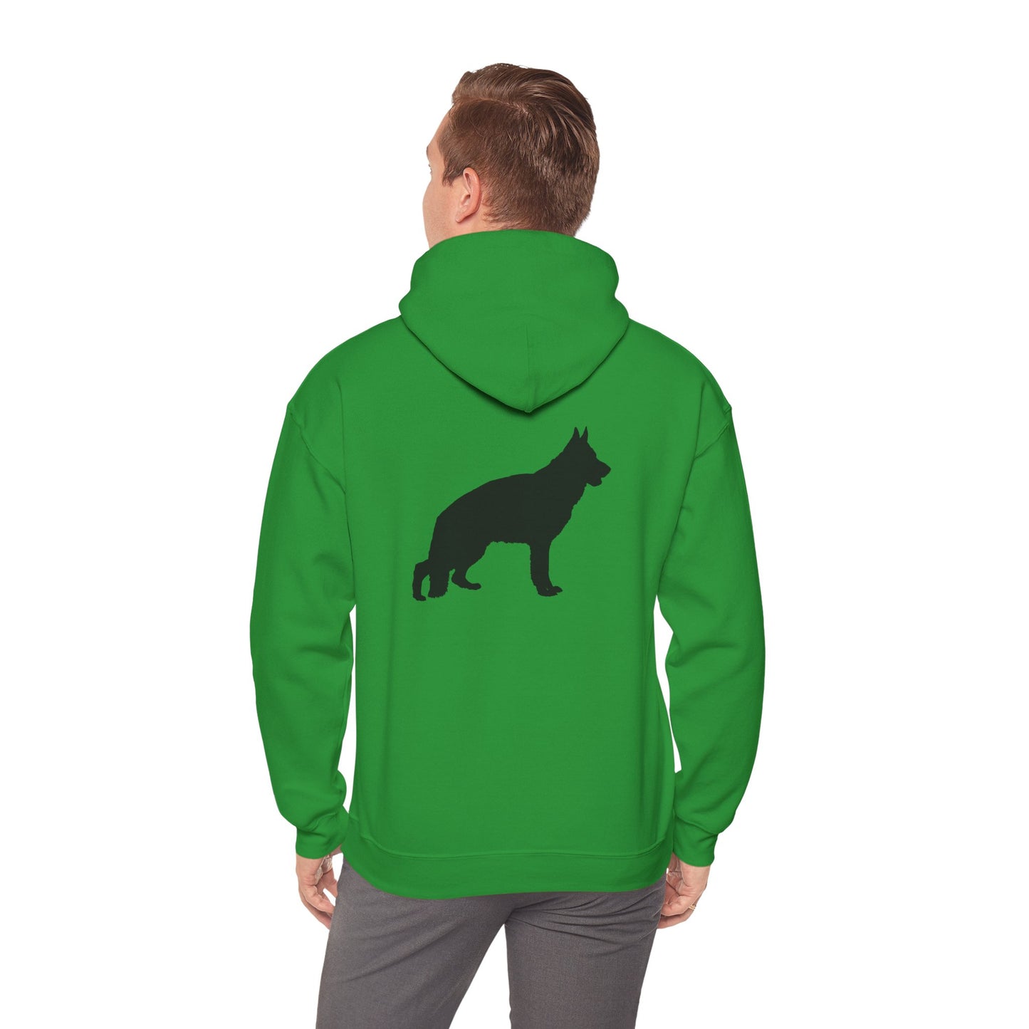 German Shepherd Silhouette Unisex Hoodie
