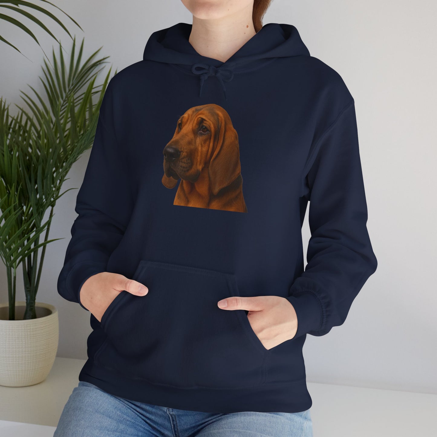 Bloodhound Head Unisex Hoodie
