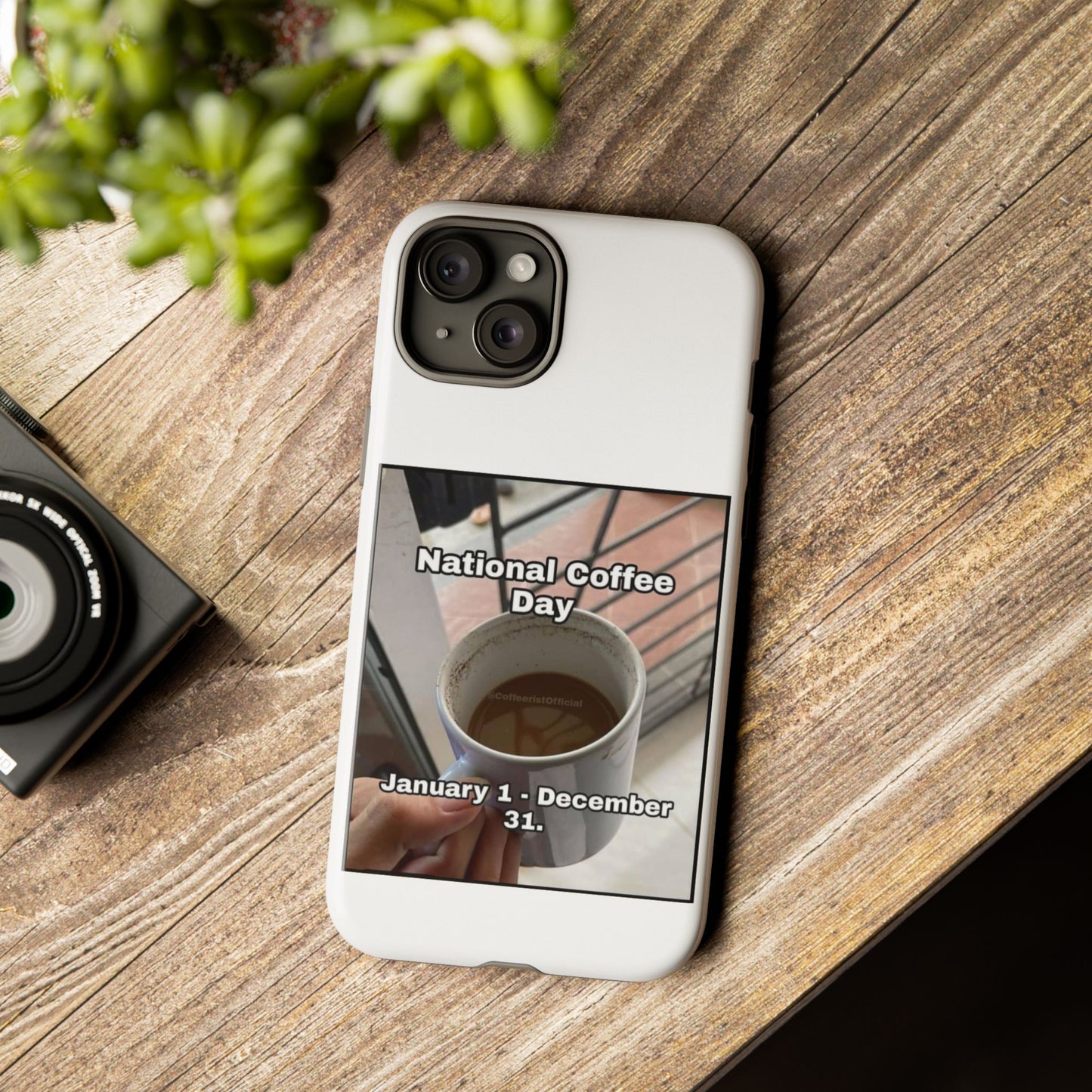 National Coffee Day iPhone Case
