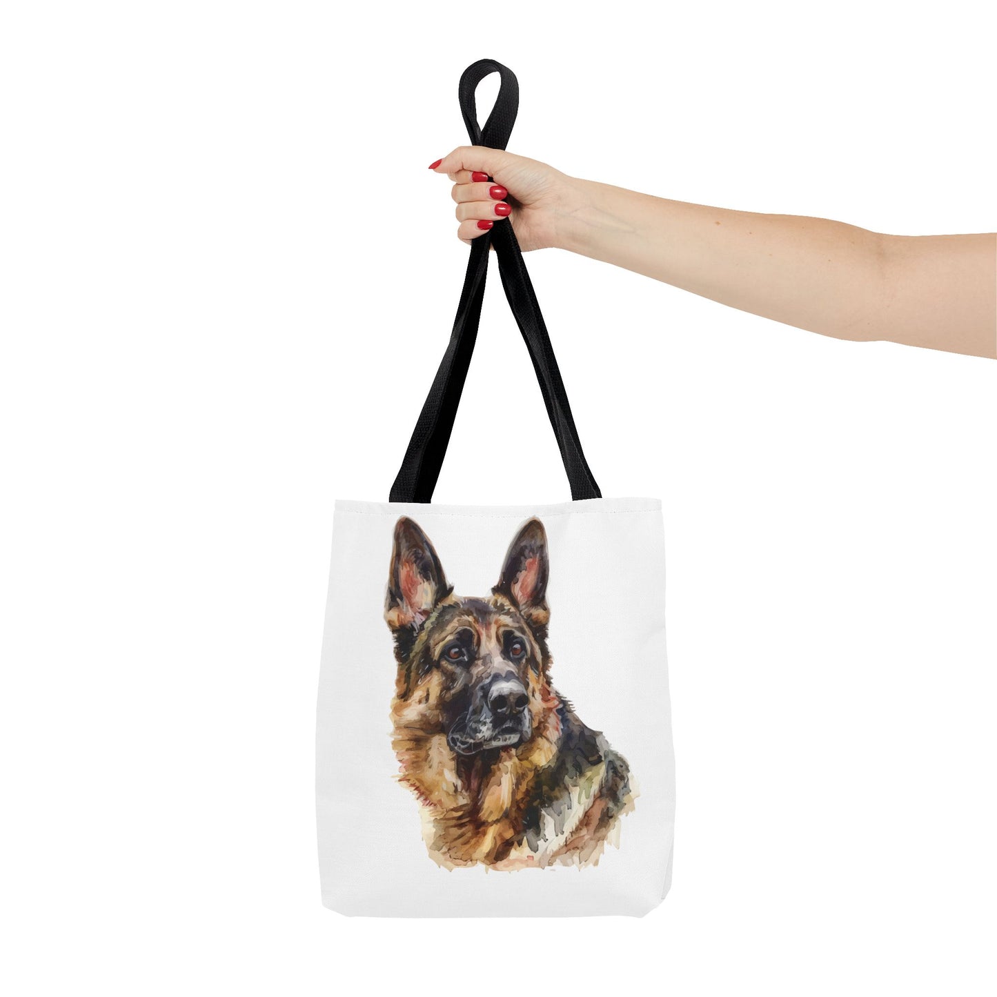 German Shepherd Head Tote Bag